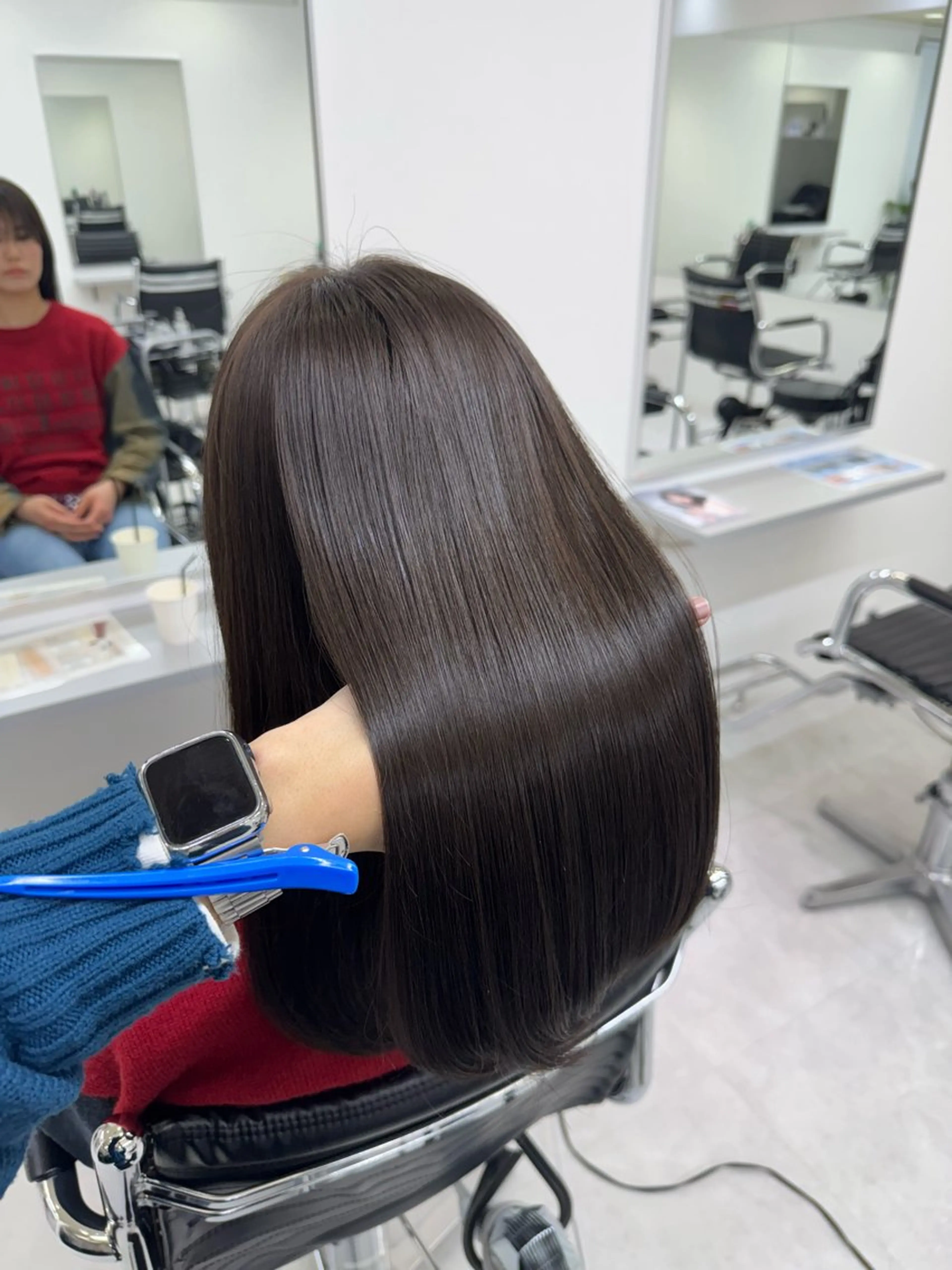 ロング カラー 赤み消しカラー✨ /YUYAのヘアスタイル