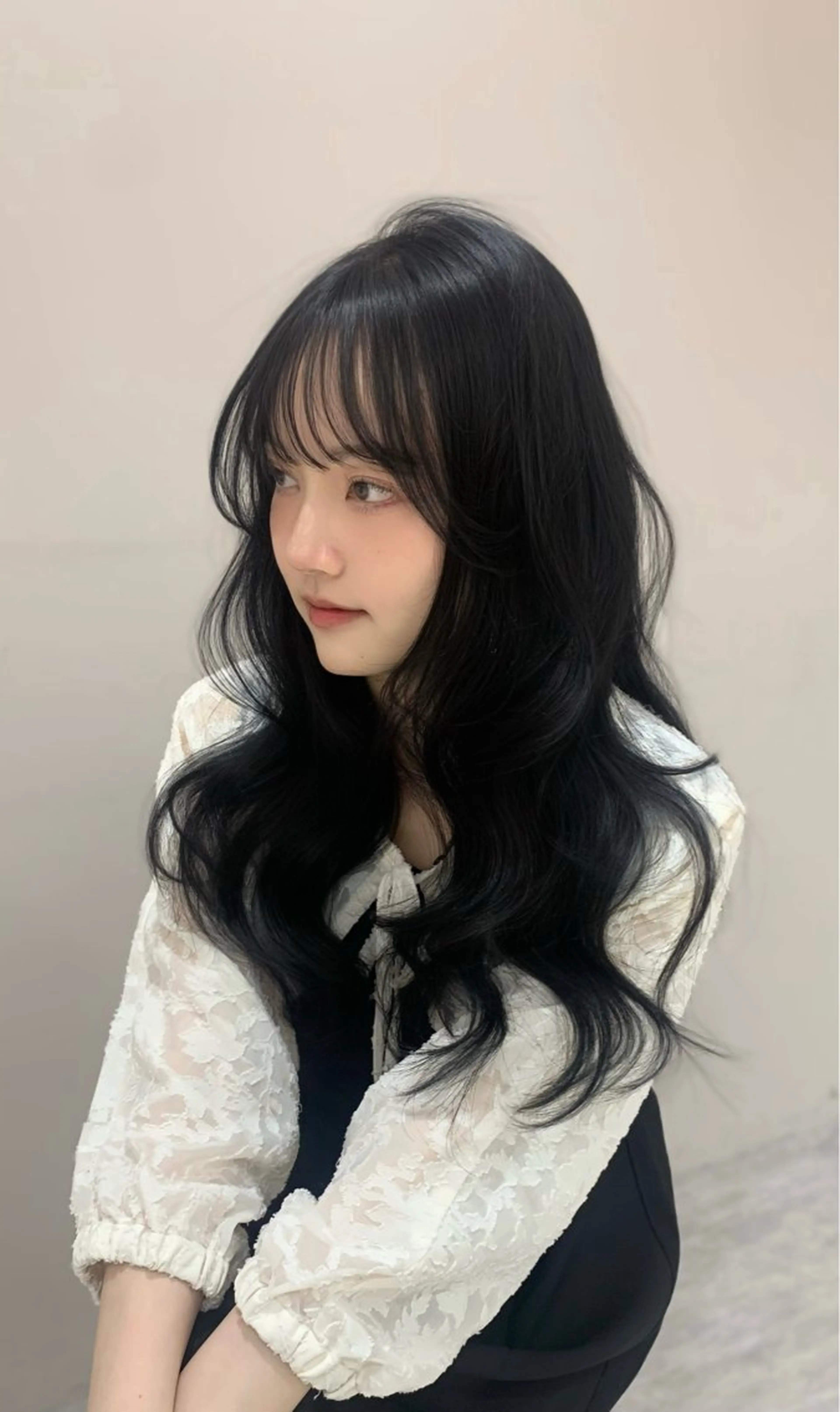 ロング カラー ヘアアレンジ カット トリートメント レイヤーカット/ 小塩 萌々香のヘアスタイル