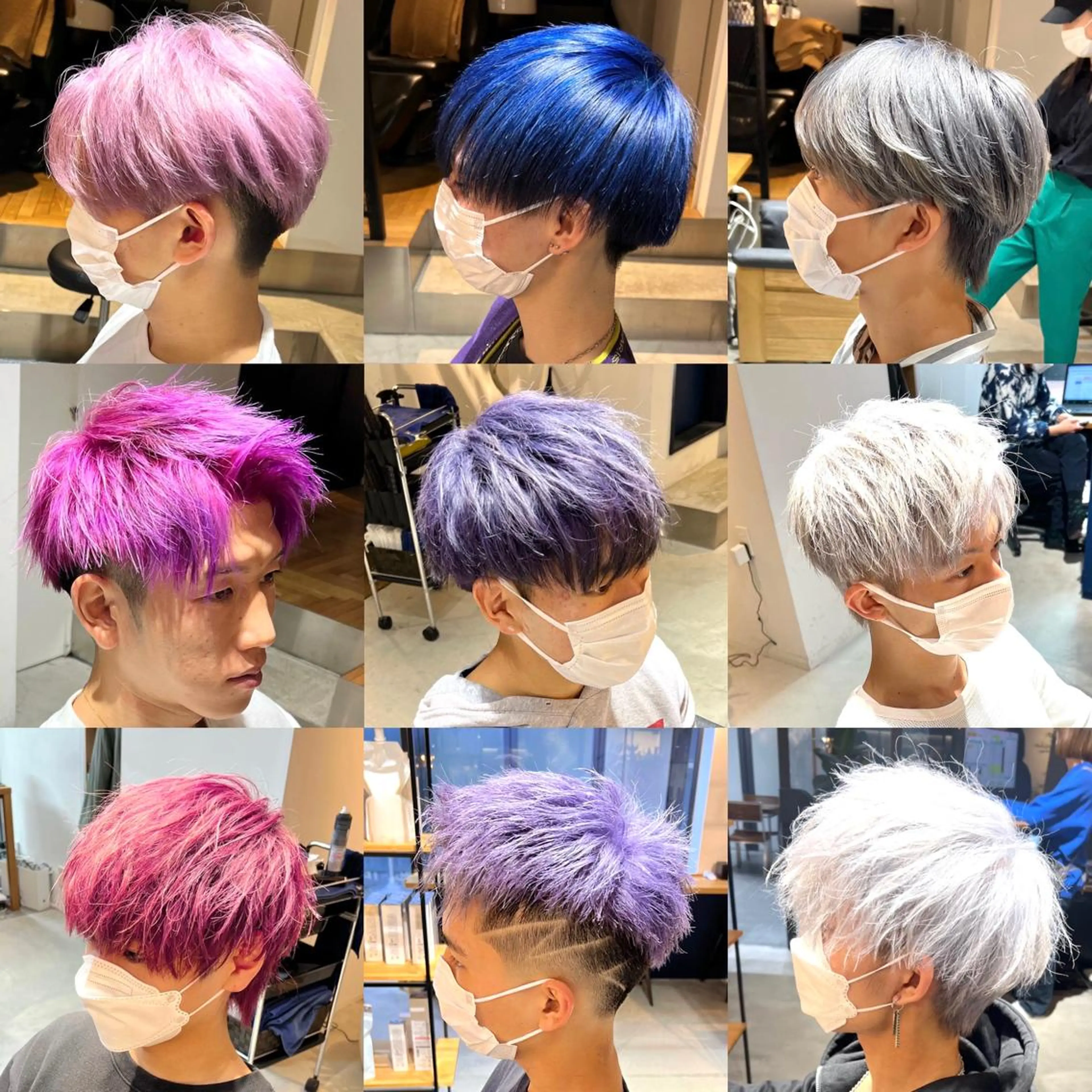 カラー メンズ カット ヘアカラー トリートメント メンズ専門　井藤 雅也のヘアスタイル