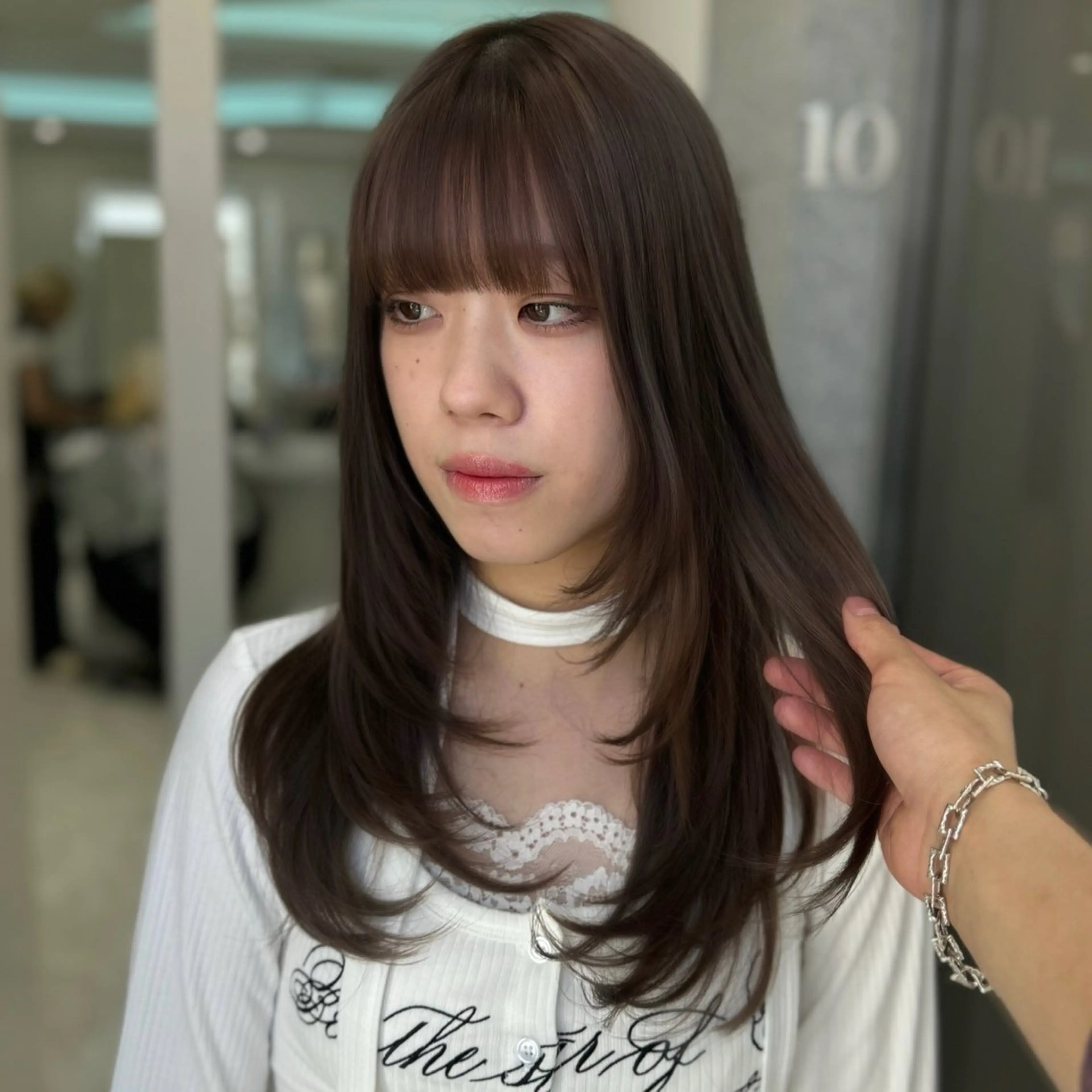 ロング カラー ヘアカラー トリートメント 天神/美髪カラー /矯正/kaitoのヘアスタイル