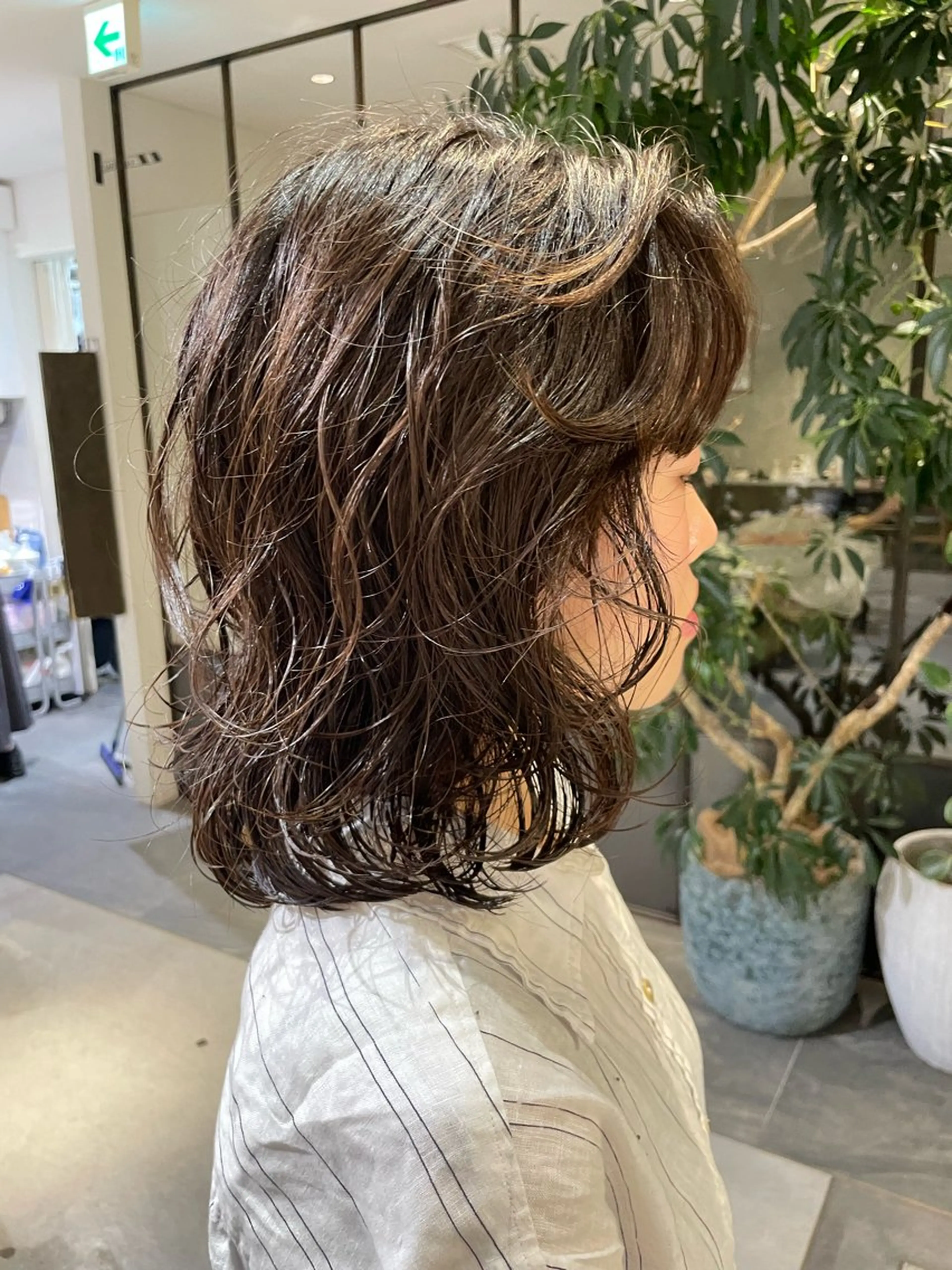 ミディアム FILMS銀座 Shoのヘアスタイル