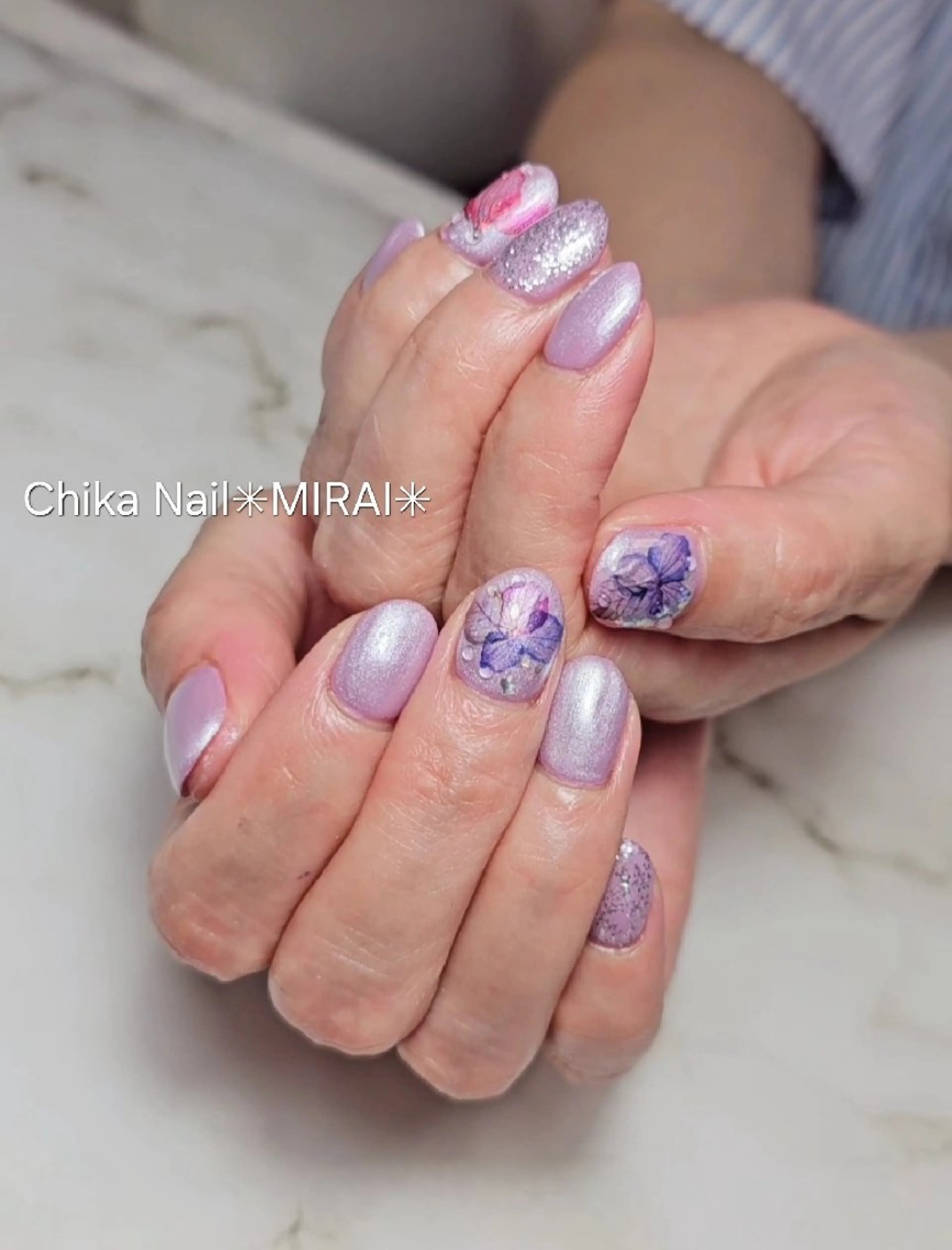 ネイル アートネイル Chika  Nail MIRAIのネイルデザイン