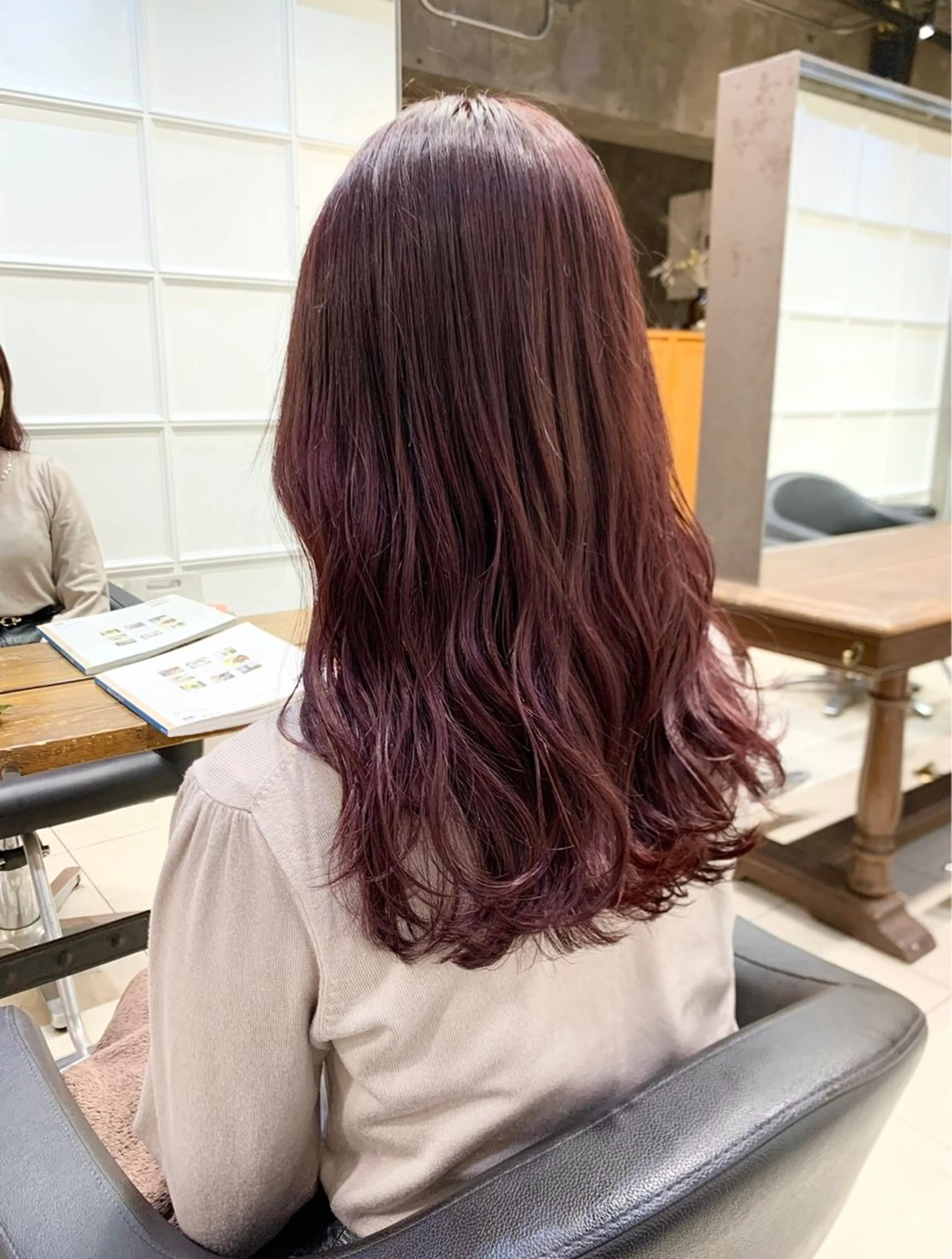 ミディアム カラー ピンクカラー バイオレットカラー カット ヘアカラー GO TODAY 原宿本店所属・髪質改善/縮毛矯正 /DAIKIのヘアスタイル