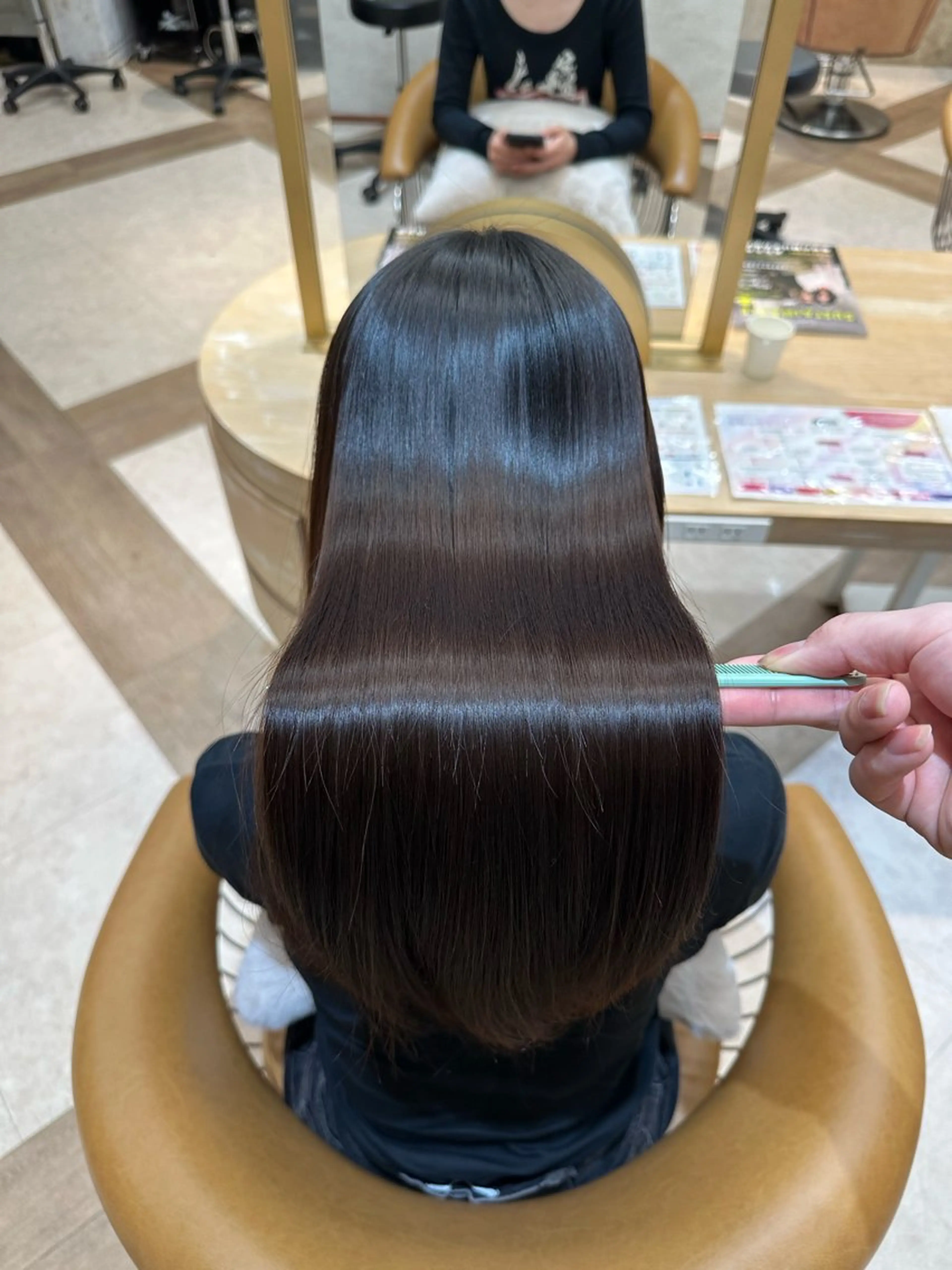 ロング 古川 幸輝のヘアスタイル
