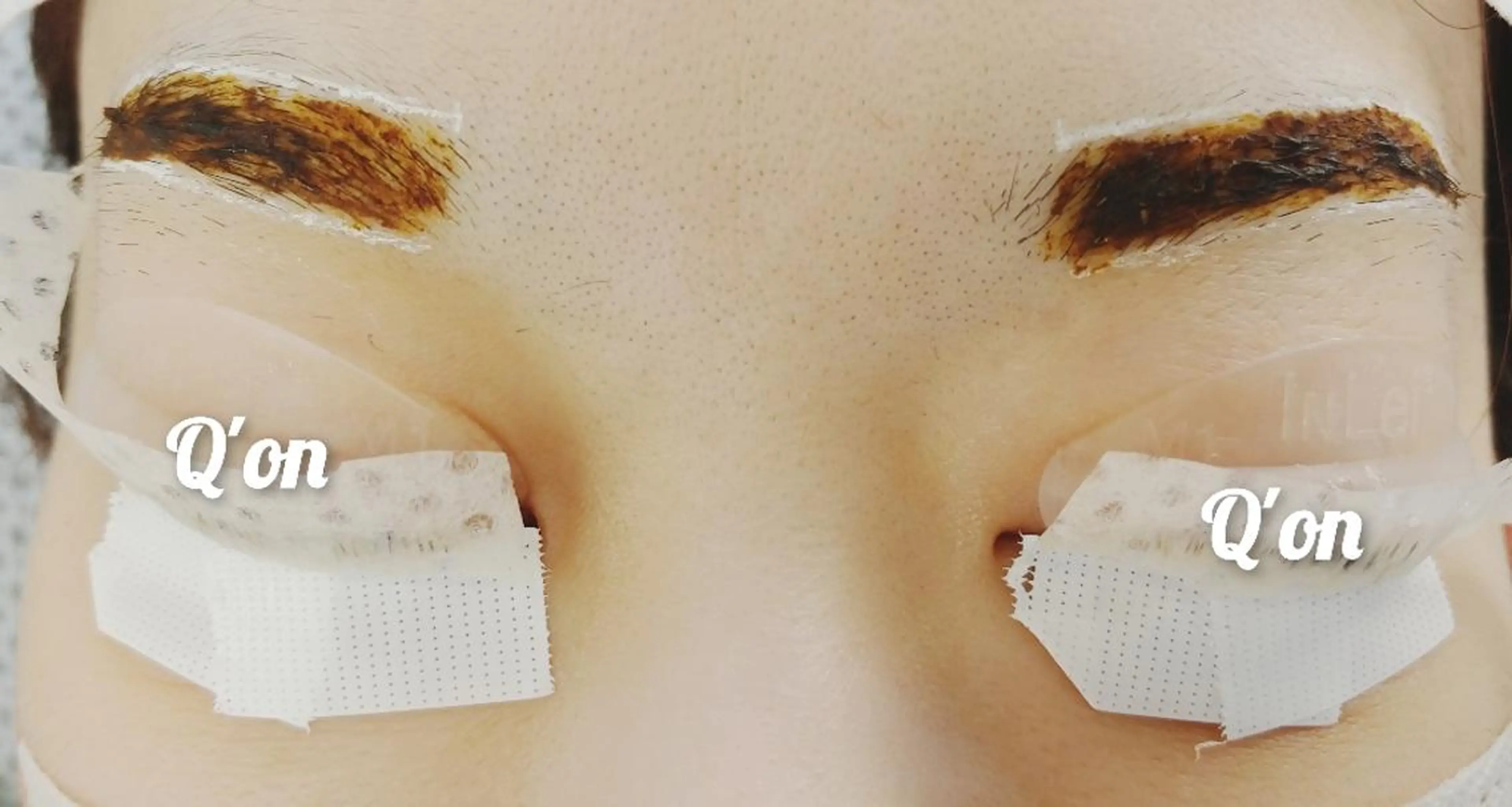 アイブロウ Q'on ERIのマツエク・マツパデザイン