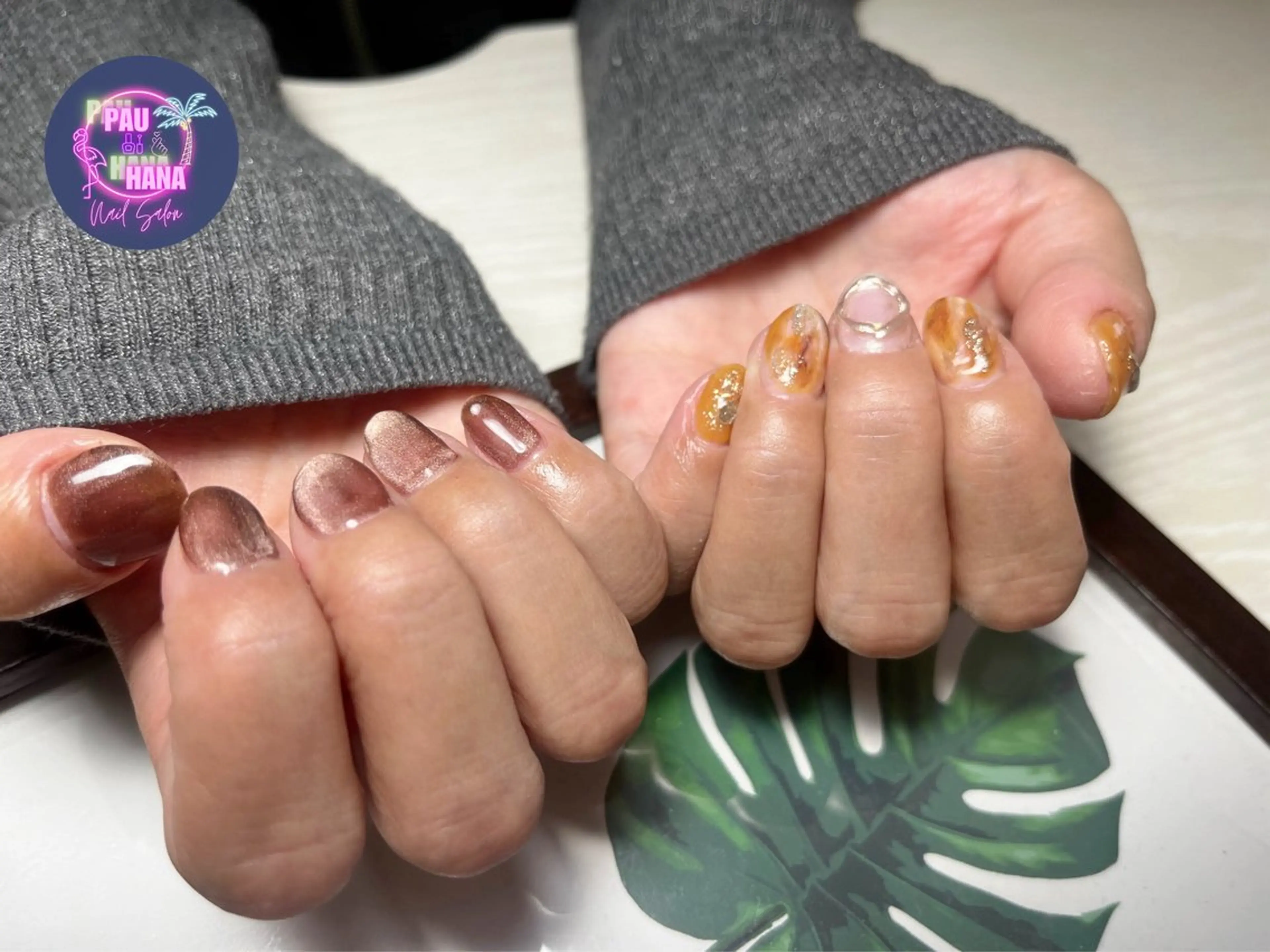 ネイル ニュアンスネイル 福田 志織のネイルデザイン