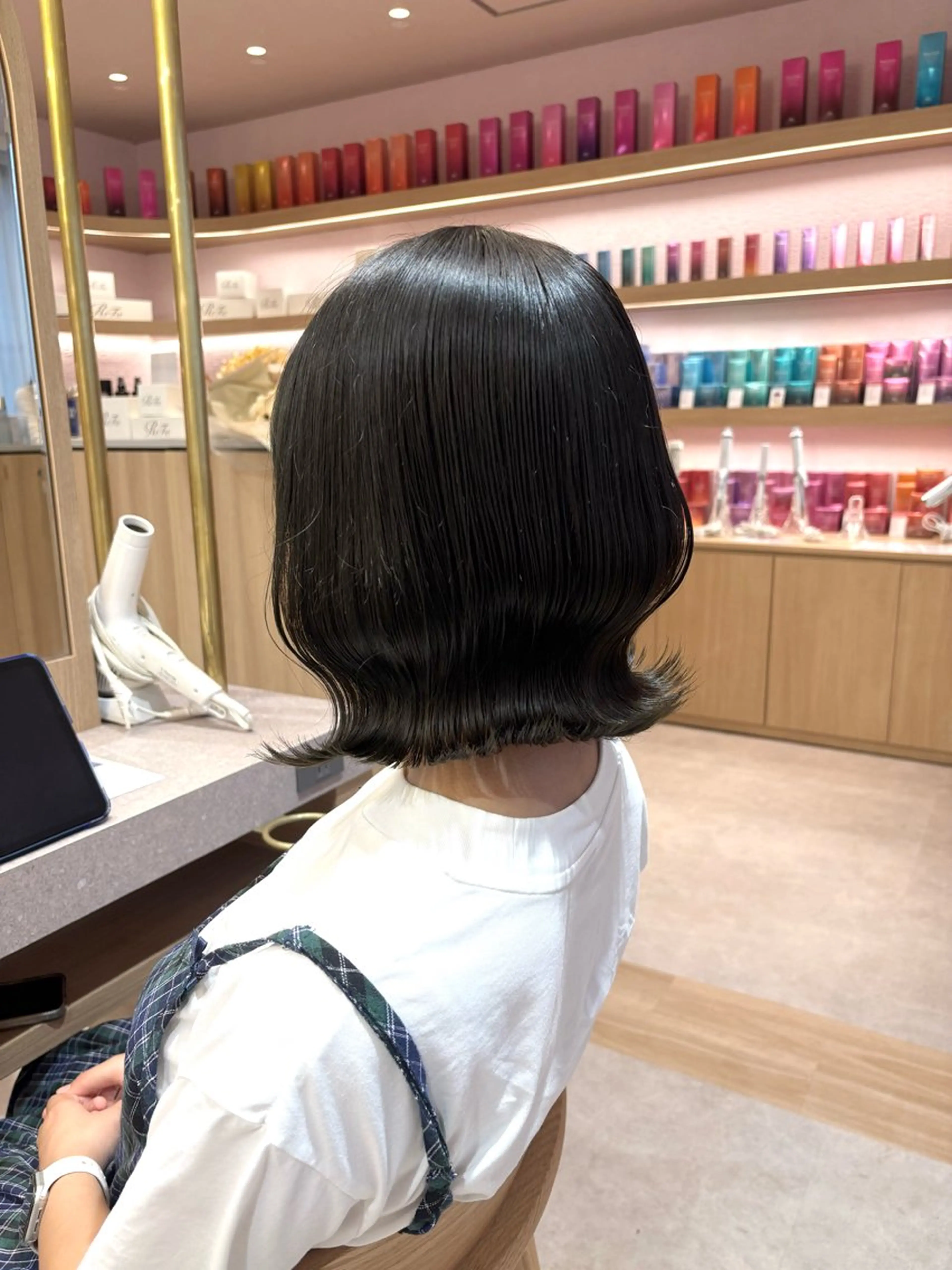 ミディアム ヘアカラー merc.谷本 澪のヘアスタイル