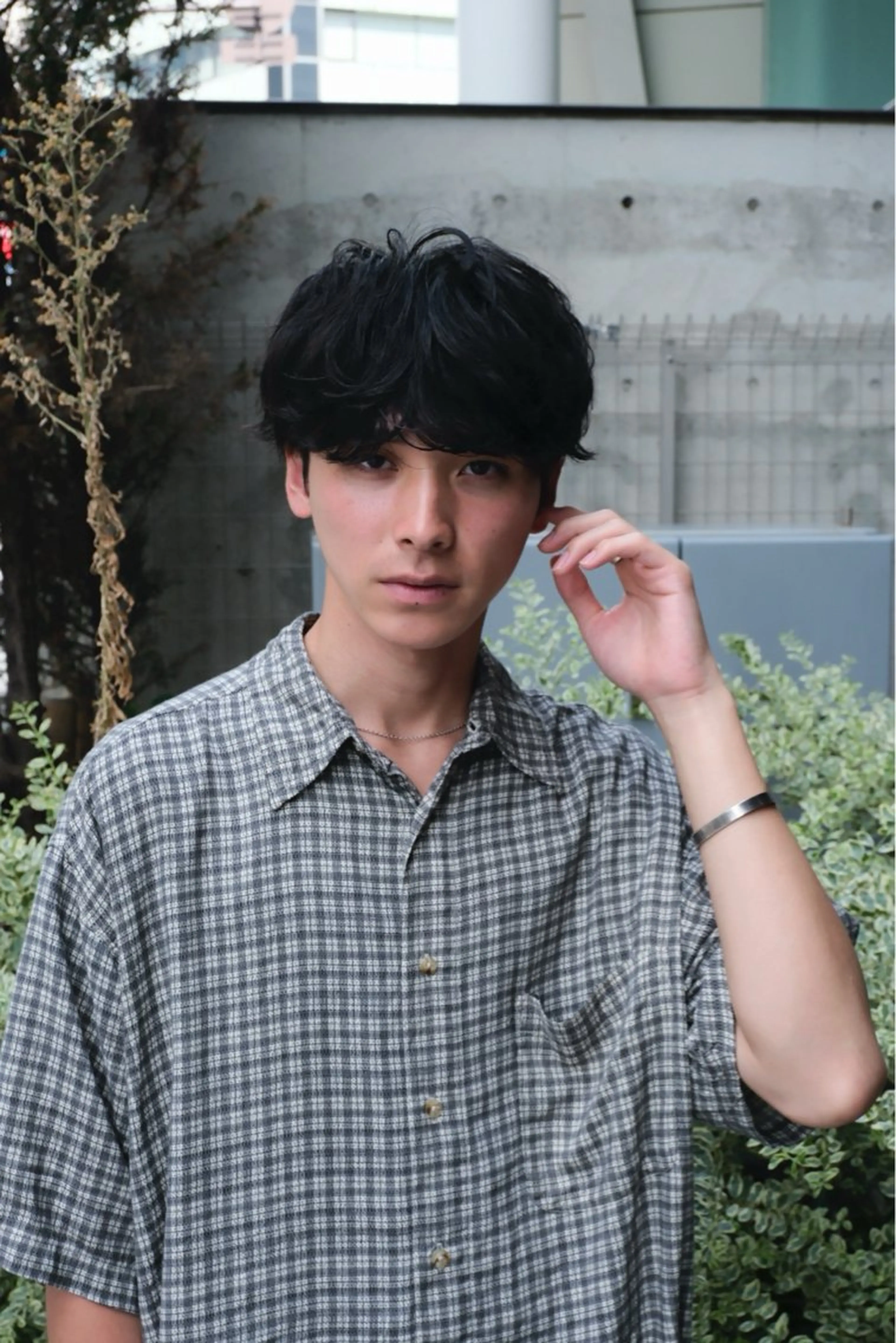 パーマ メンズ カット パーマ December/jingumae所属・メンズパーマ No.1うえちりくのヘアスタイル