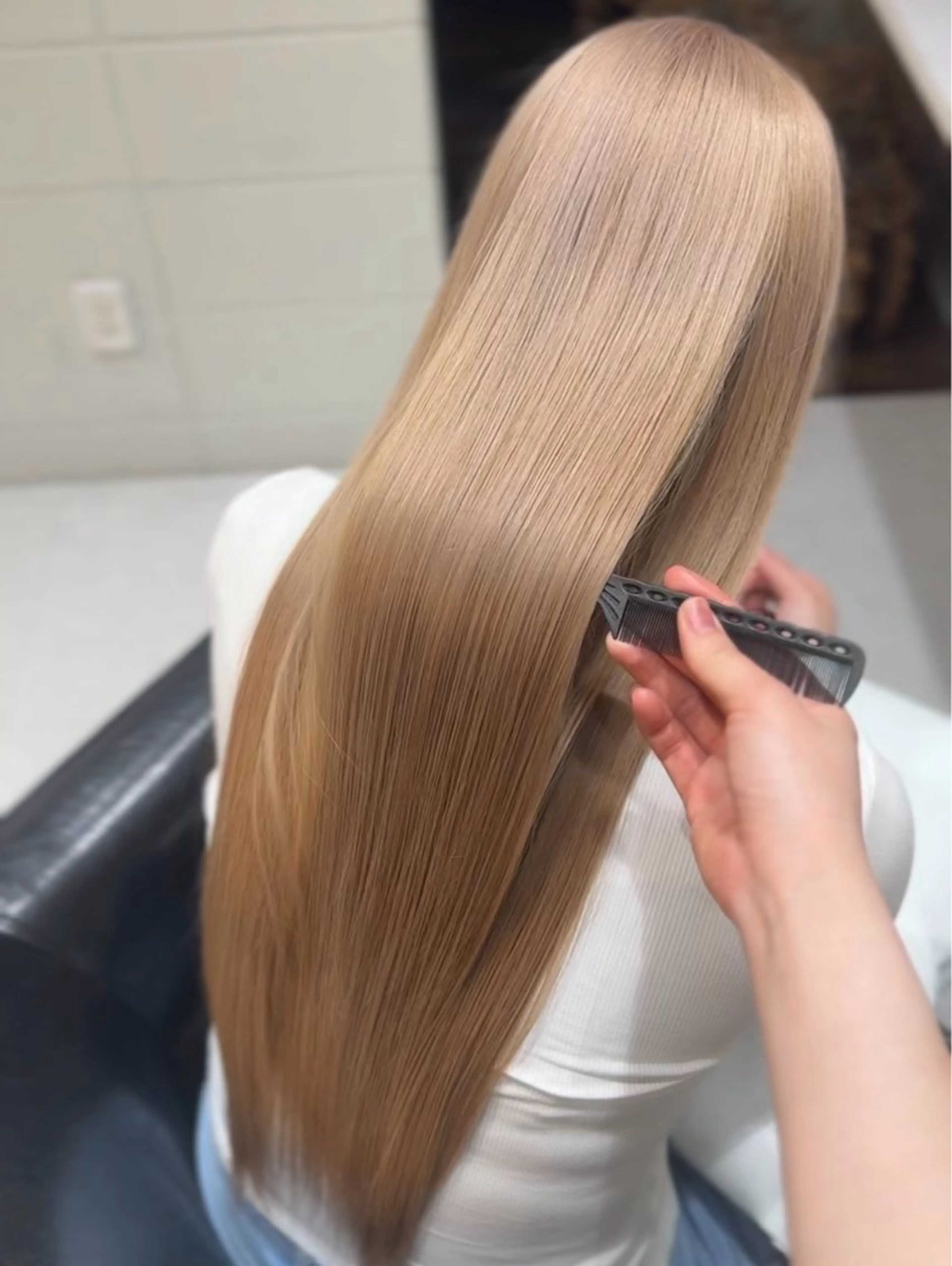 ロング 赤木 雅のヘアスタイル