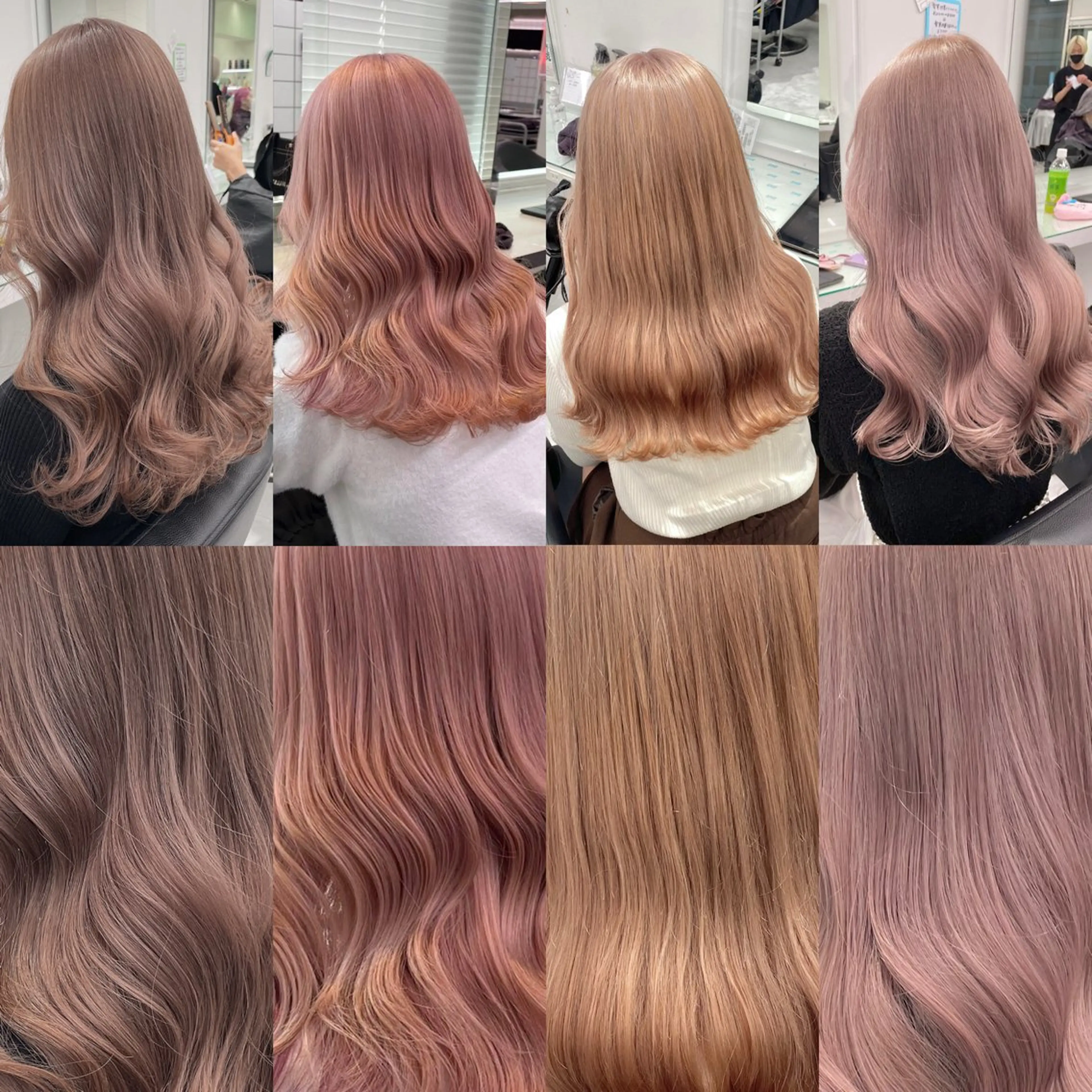 ロング カラー 🩷暖色カラー🩷 BONのヘアスタイル