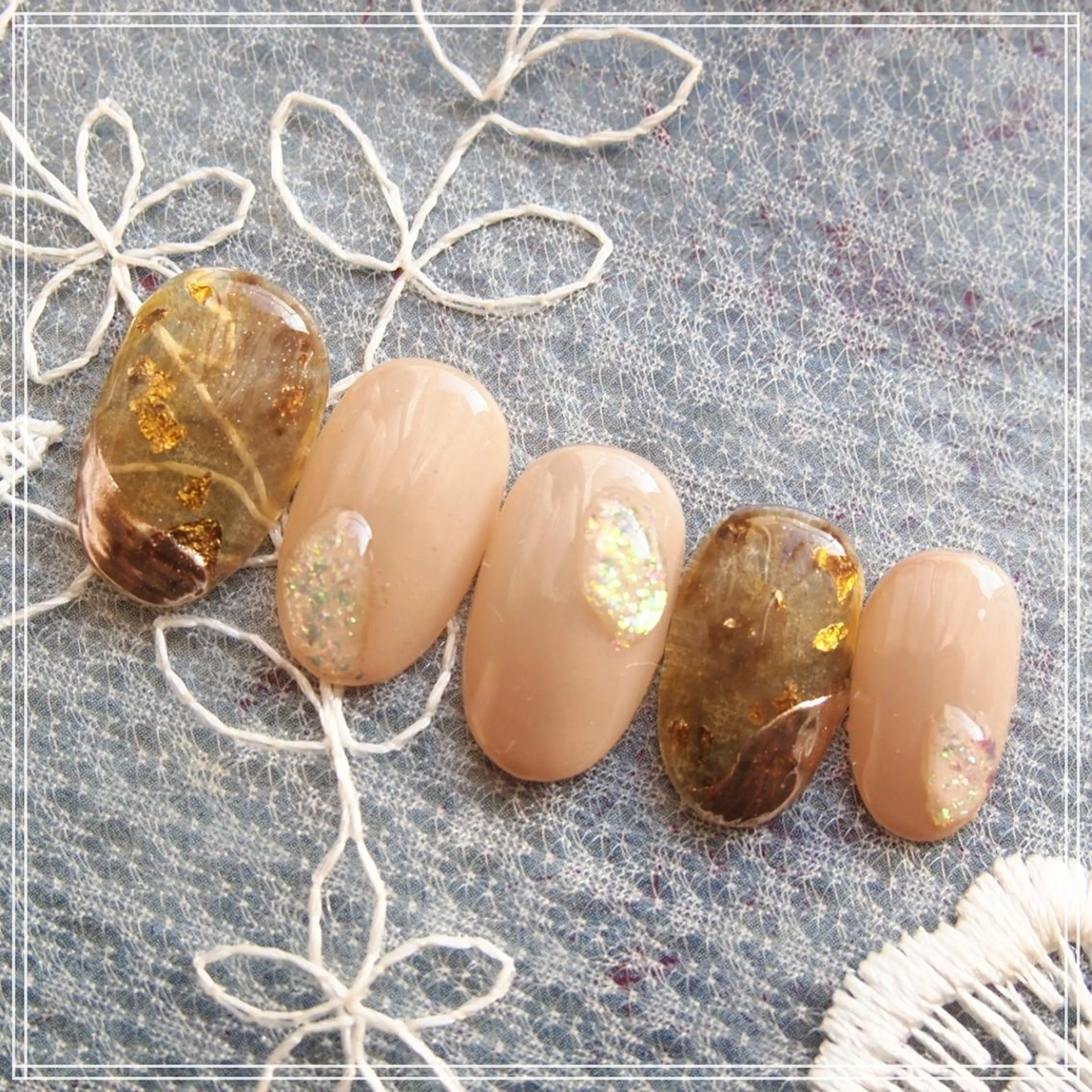 ネイル ハンドネイル 山田 麻衣のネイルデザイン