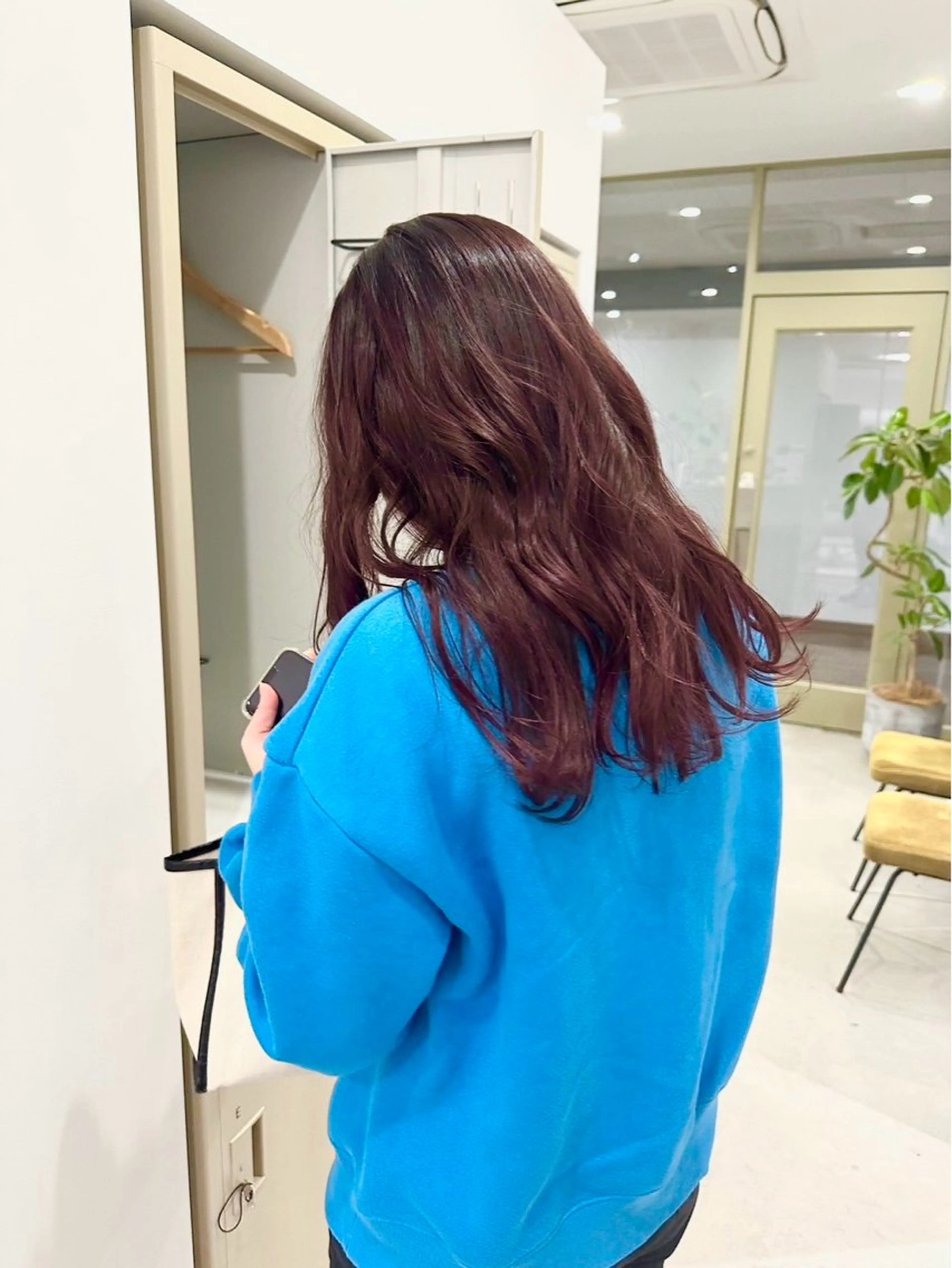 セミロング 平松 里穗のヘアスタイル