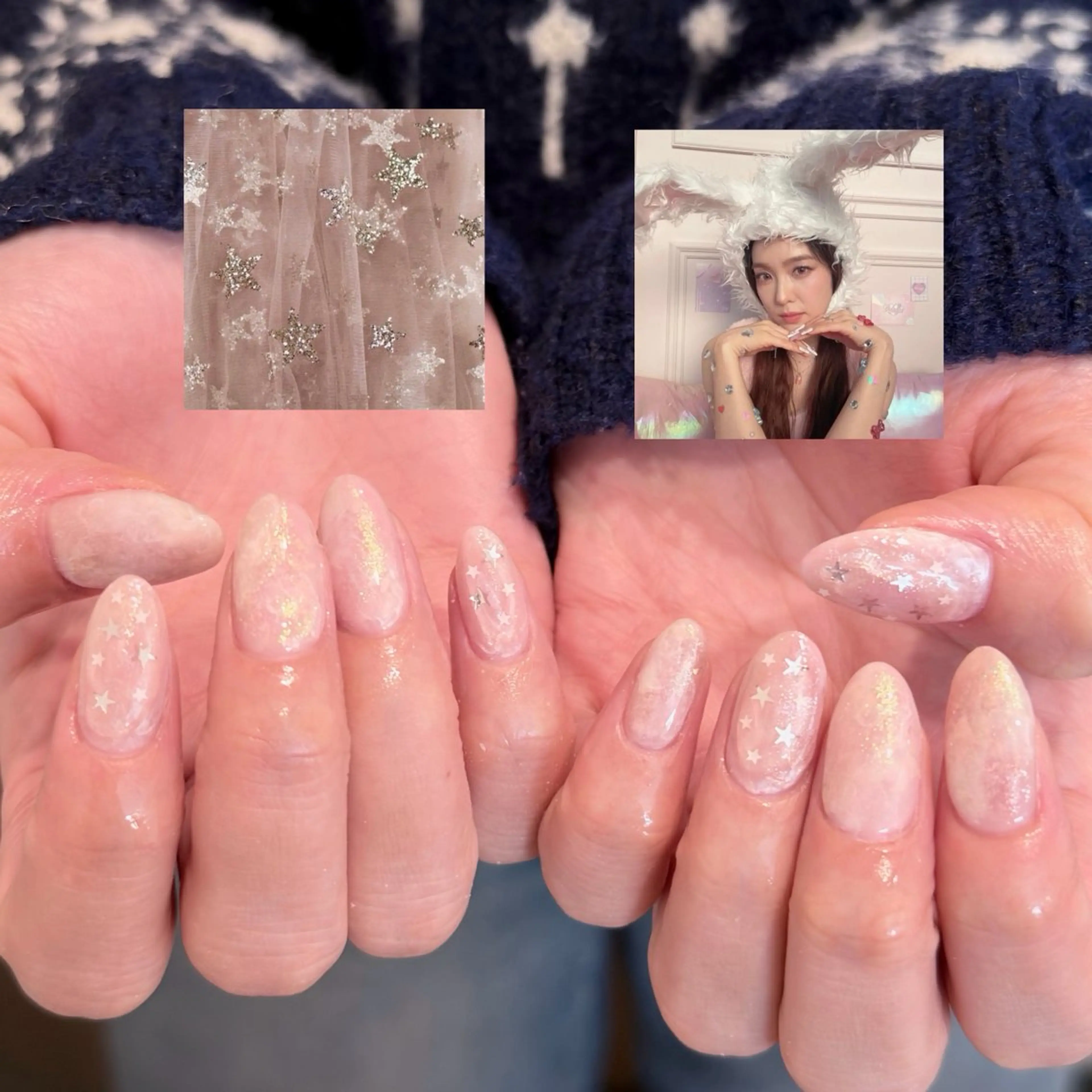 ネイル ハンドネイル 🎀 Hiyubi._.nail 🫧所属・🎀フェイ フェイ🫧💗のネイルデザイン