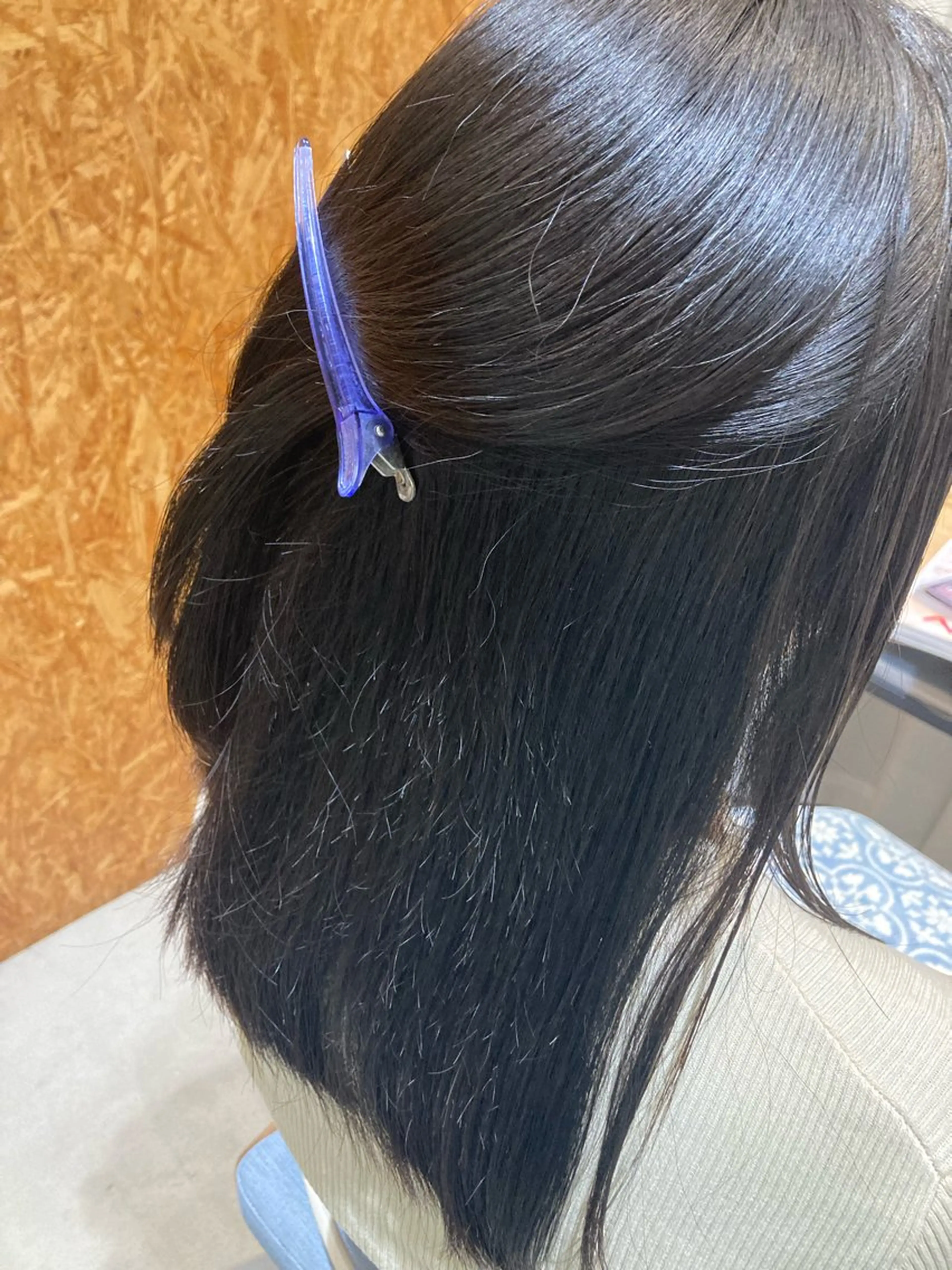 ロング 折本 沙織のヘアスタイル