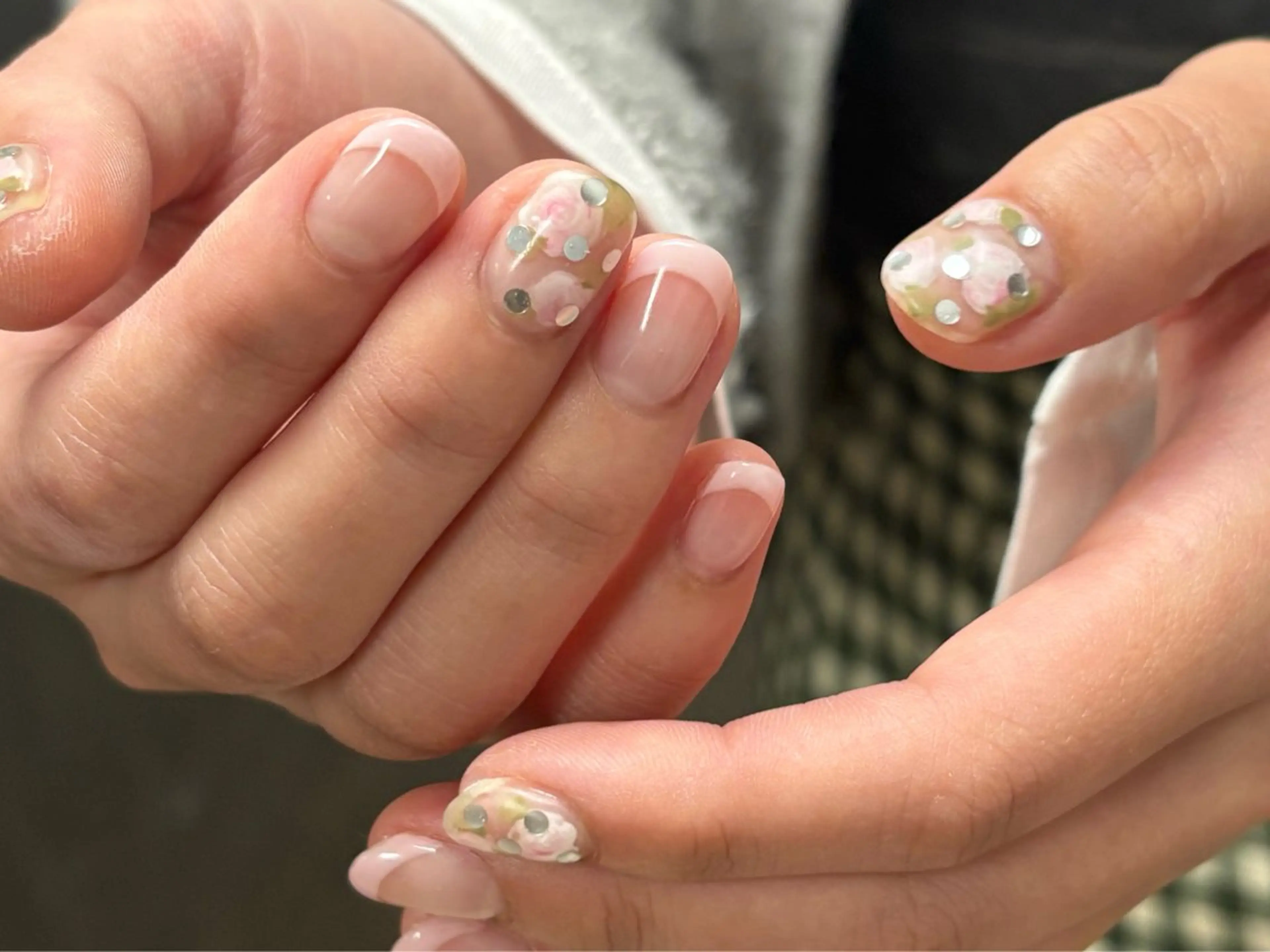 ネイル マットネイル ハンドネイル Noël新宿南口 arisaのネイルデザイン