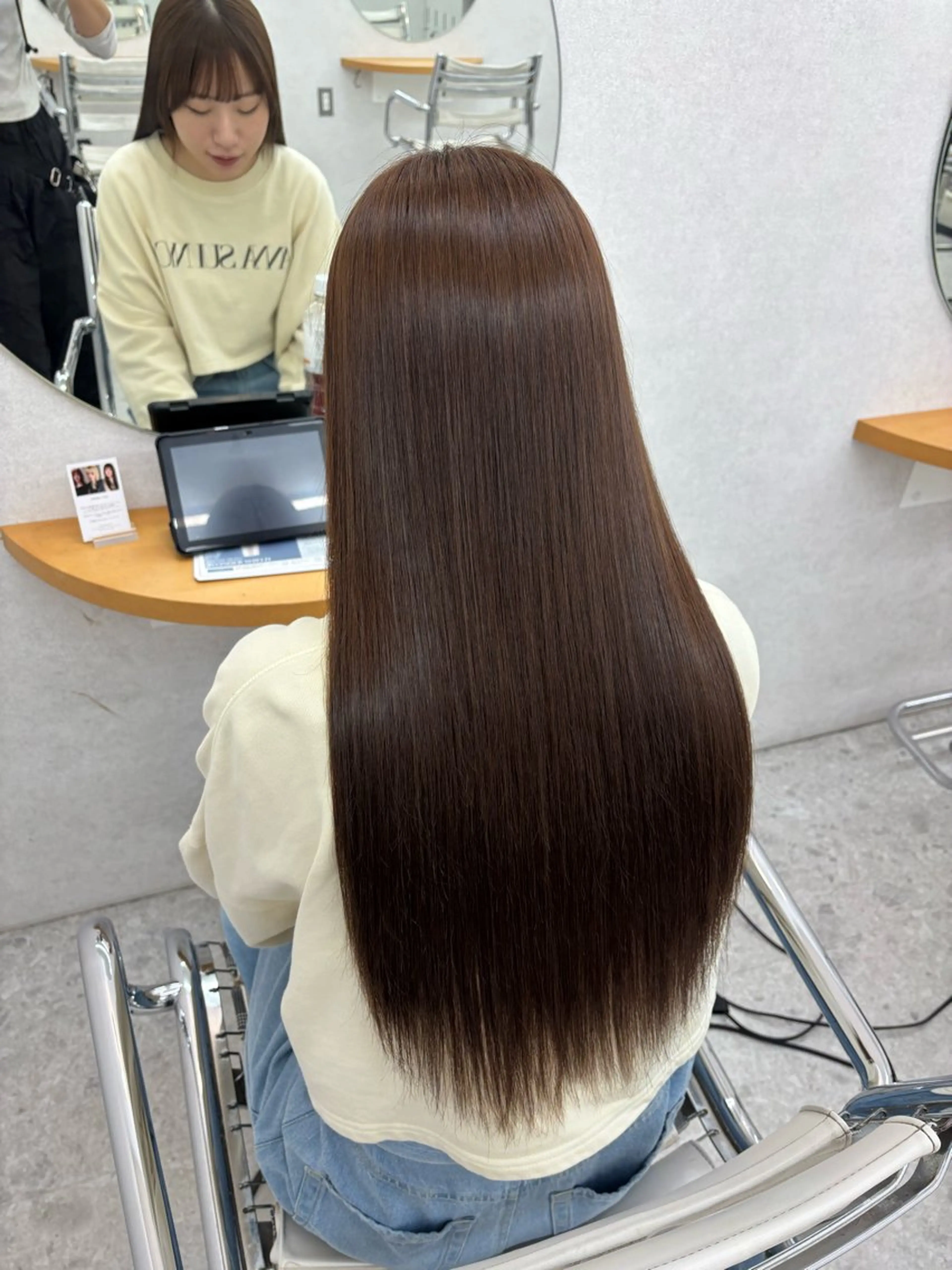 【☔️梅雨が来る前に🌀】🌻美髪縮毛矯正🌻の写真