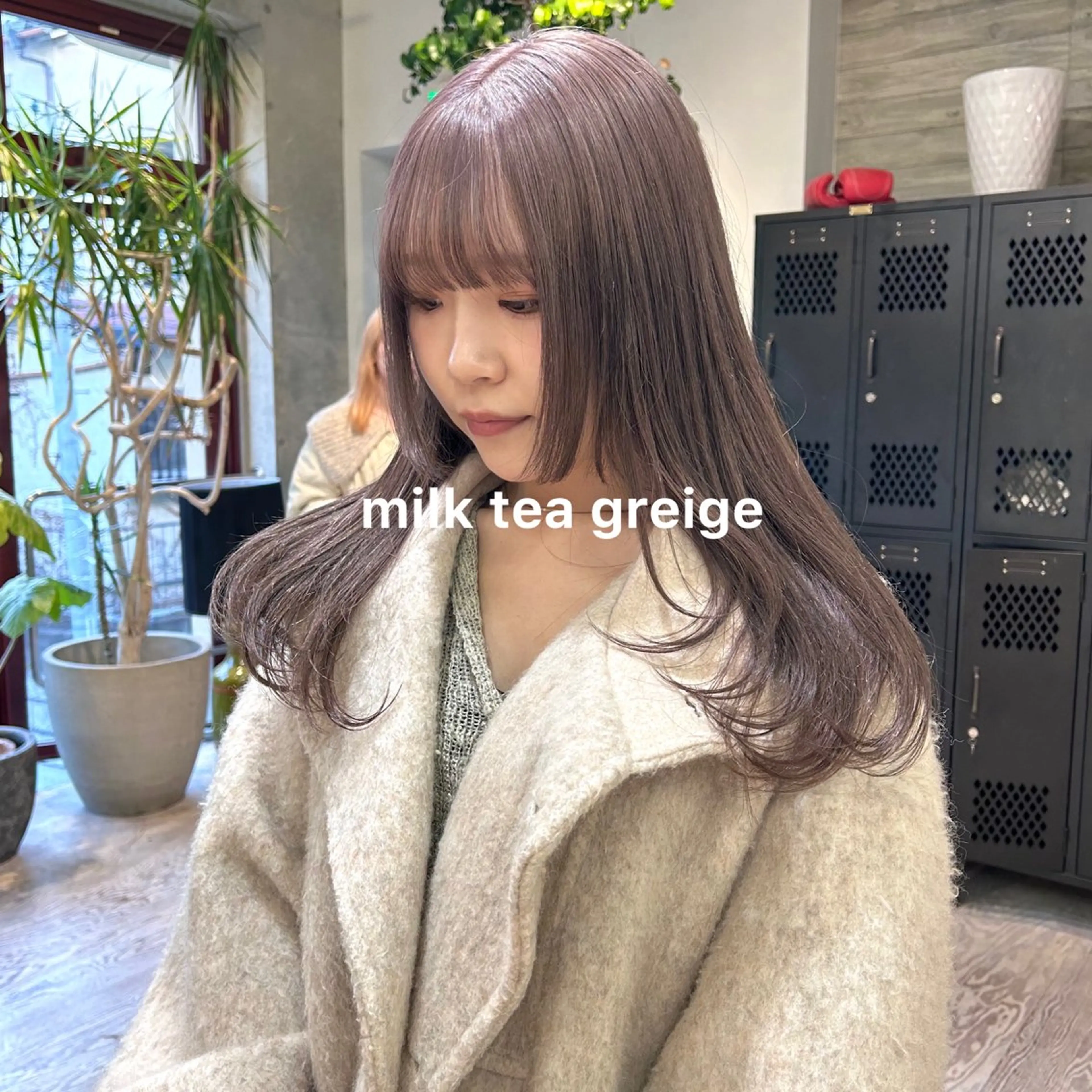 カラー 暖色カラー推し/ トヤエリコのヘアスタイル