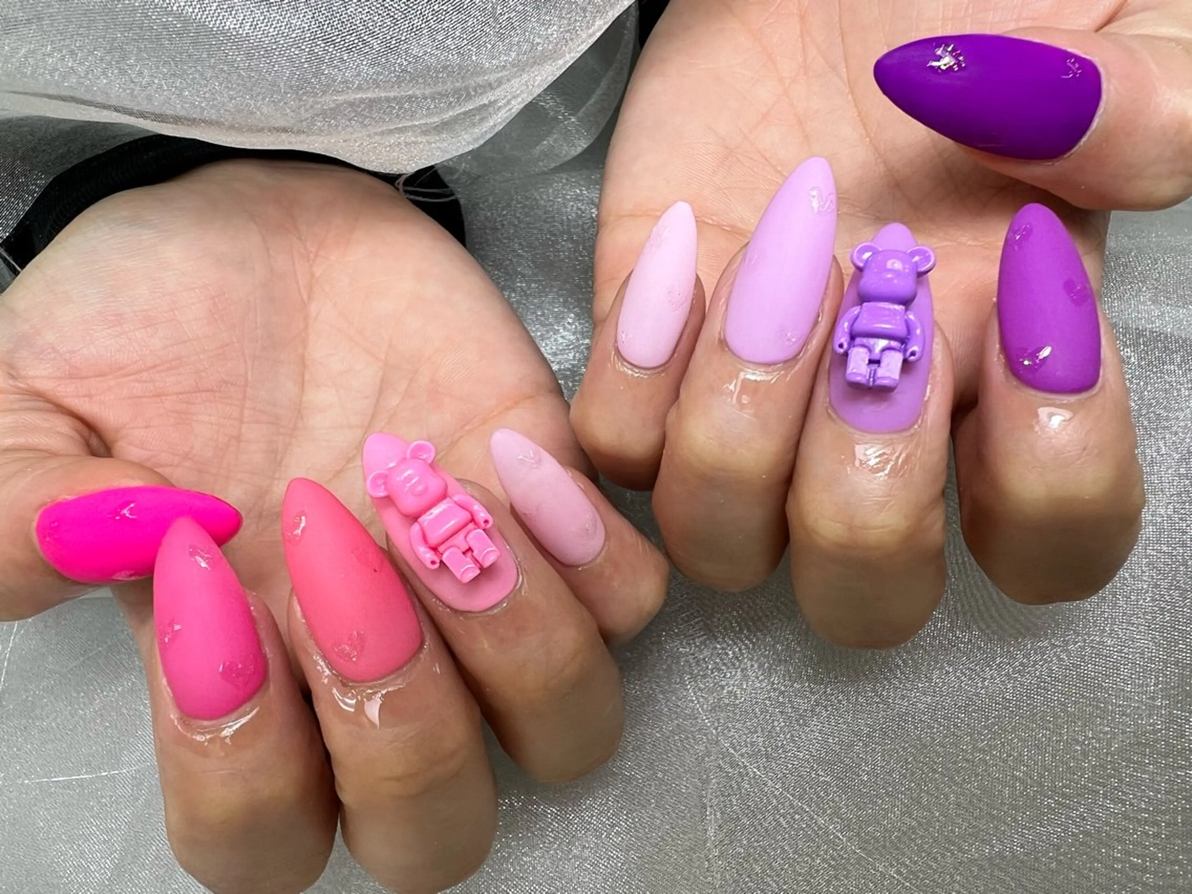 ネイル ハンドネイル Mana‪ ‪·͜· ❤︎‬のネイルデザイン