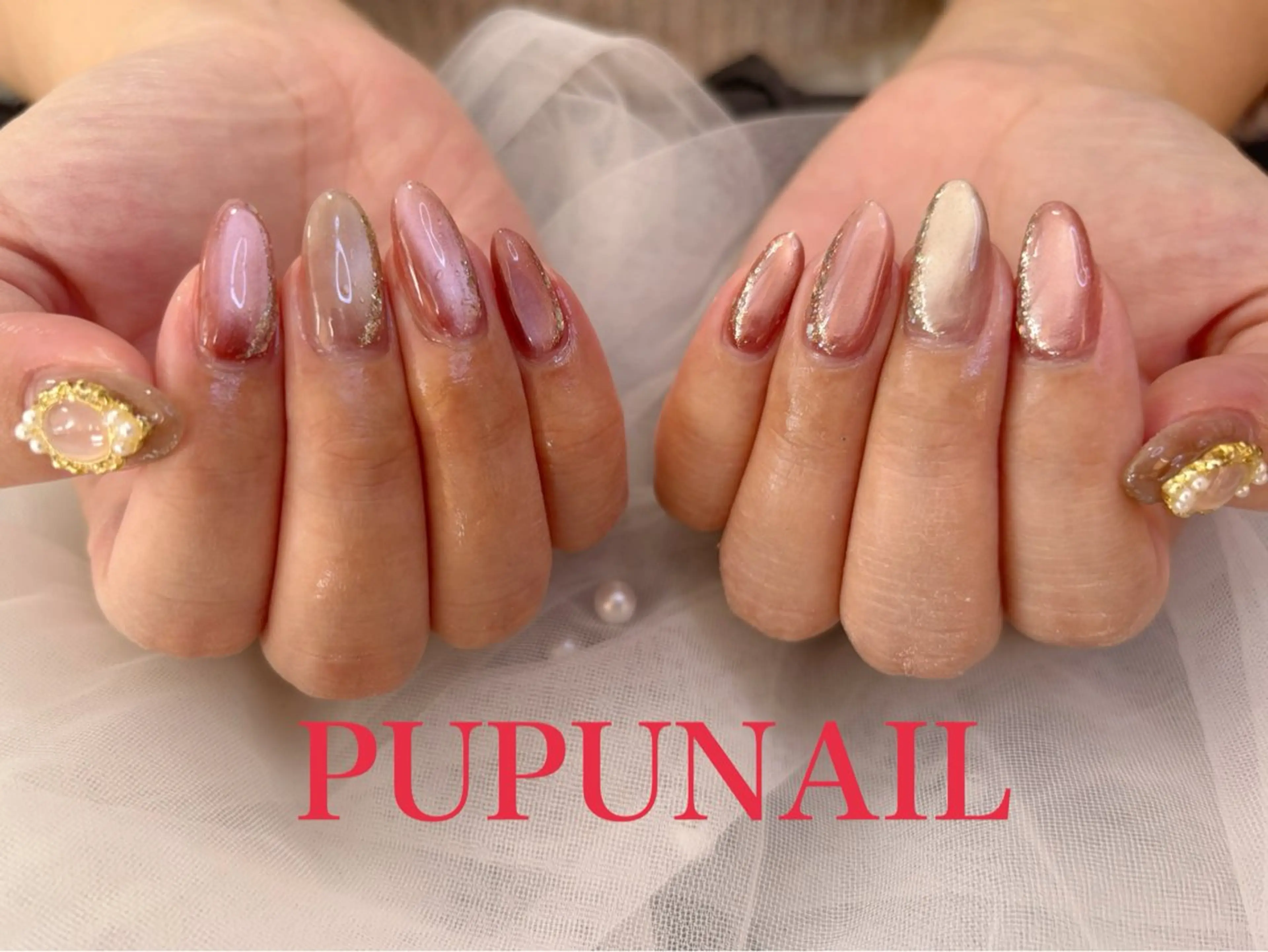 ミディアム ハンドネイル kido chieのネイルデザイン