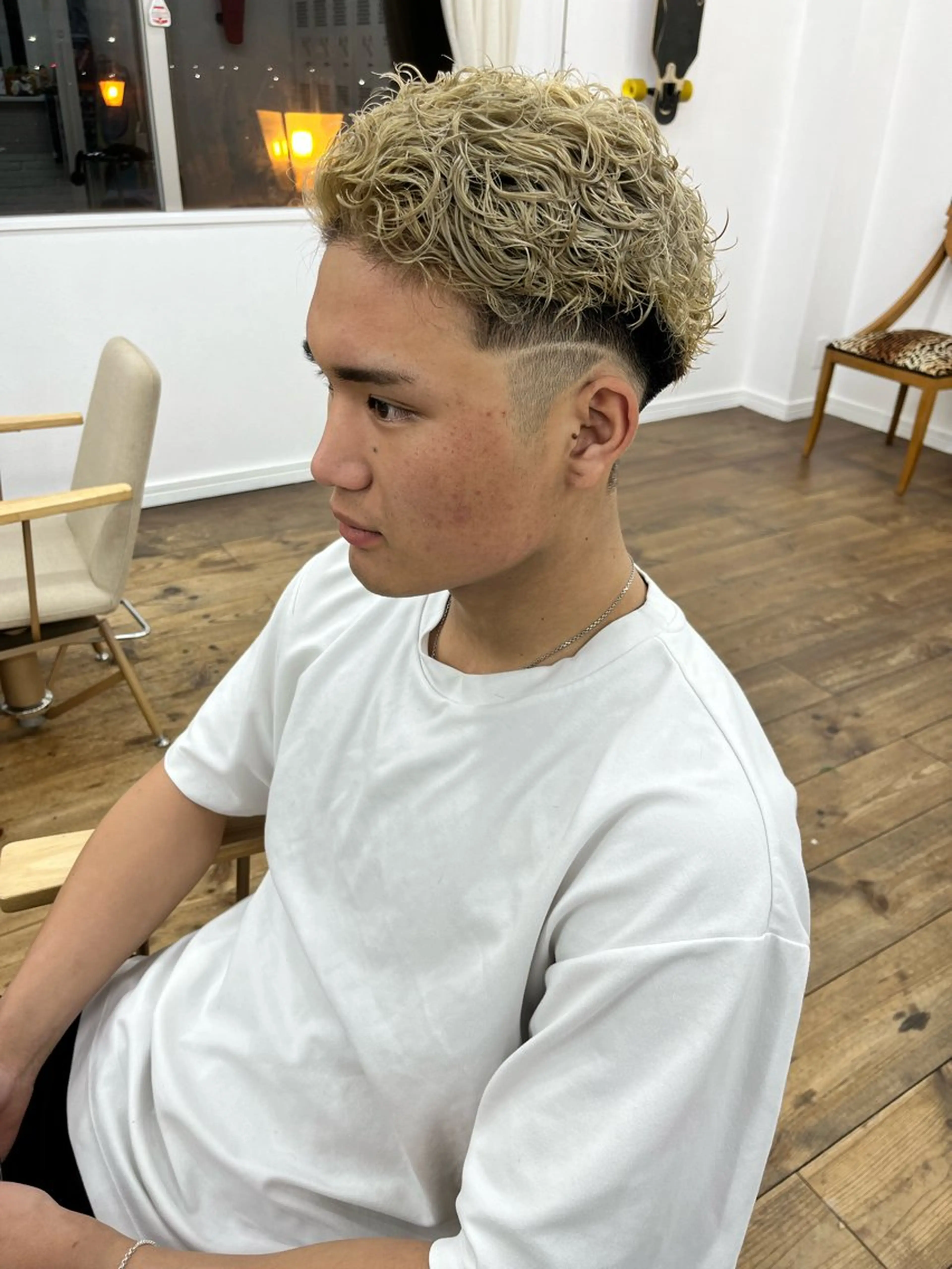 パーマ メンズ メンズ特化サロン ユウヘイのヘアスタイル