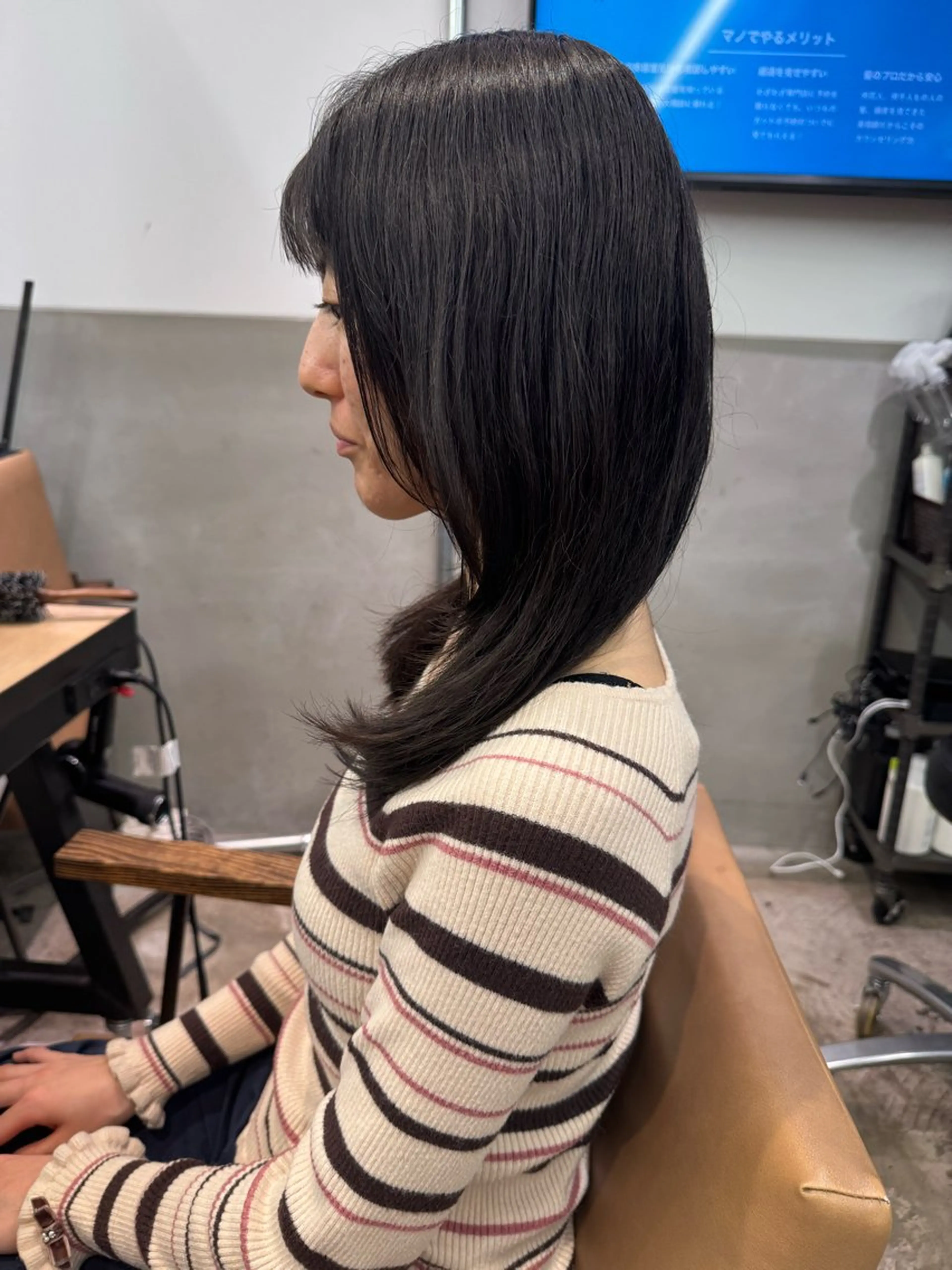 セミロング レイヤーカット 🌻川島 あすか🌻のヘアスタイル