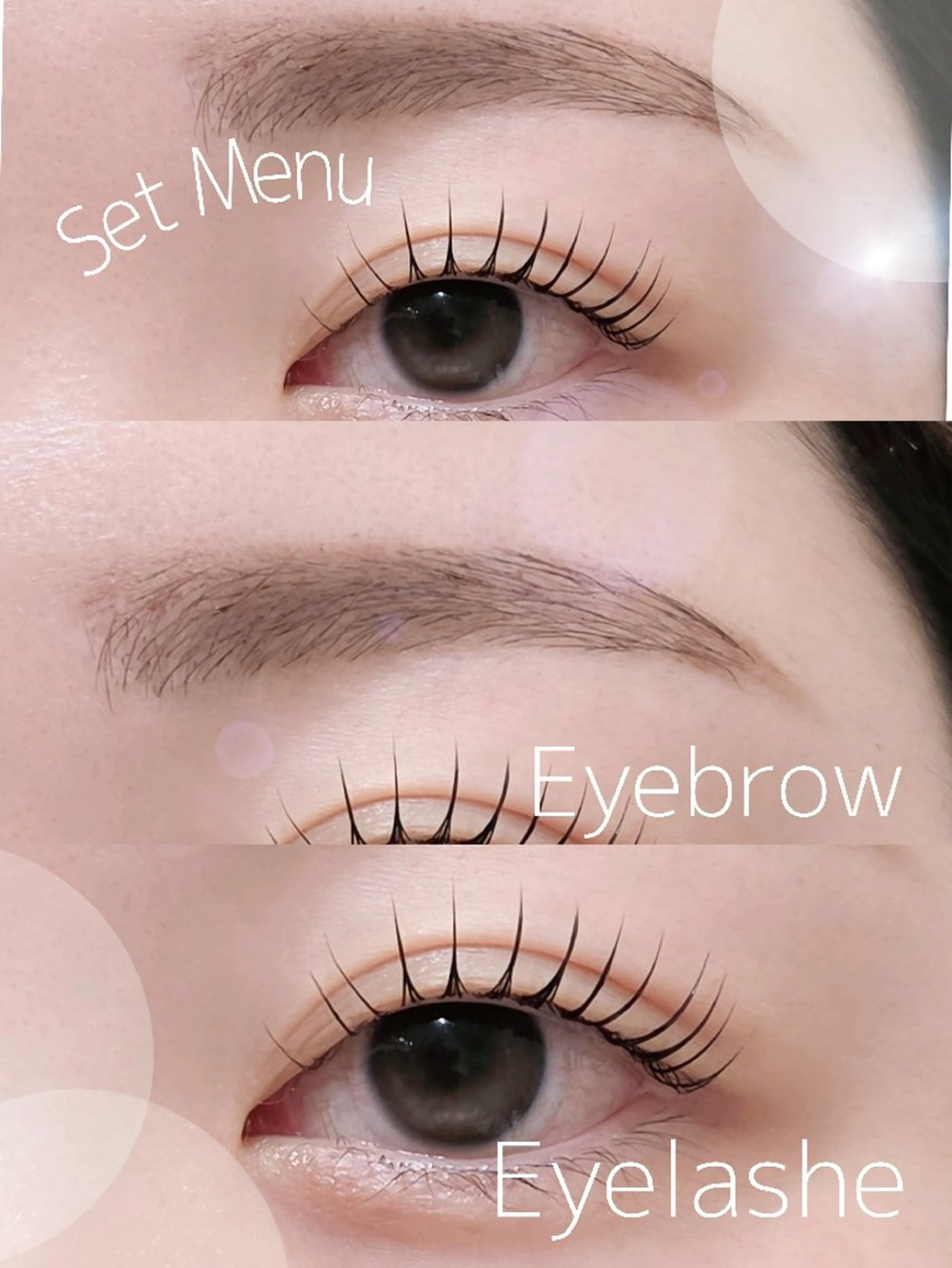 新規✴️まつげパーマ上/➕️眉スタイリング✂️の写真