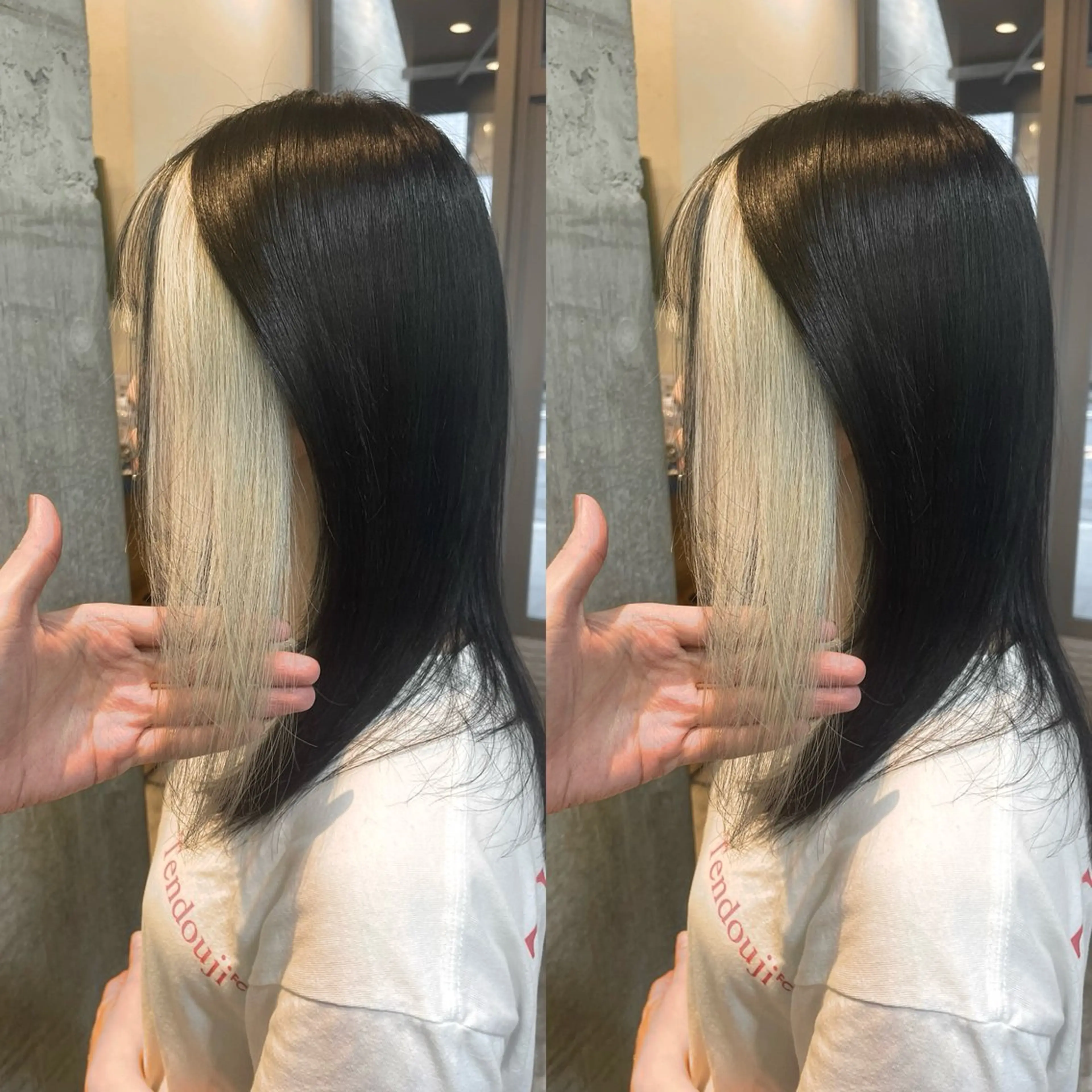 ミディアム カラー ヘアカラー トリートメント オージュアソムリエ DAIKI⭐️のヘアスタイル