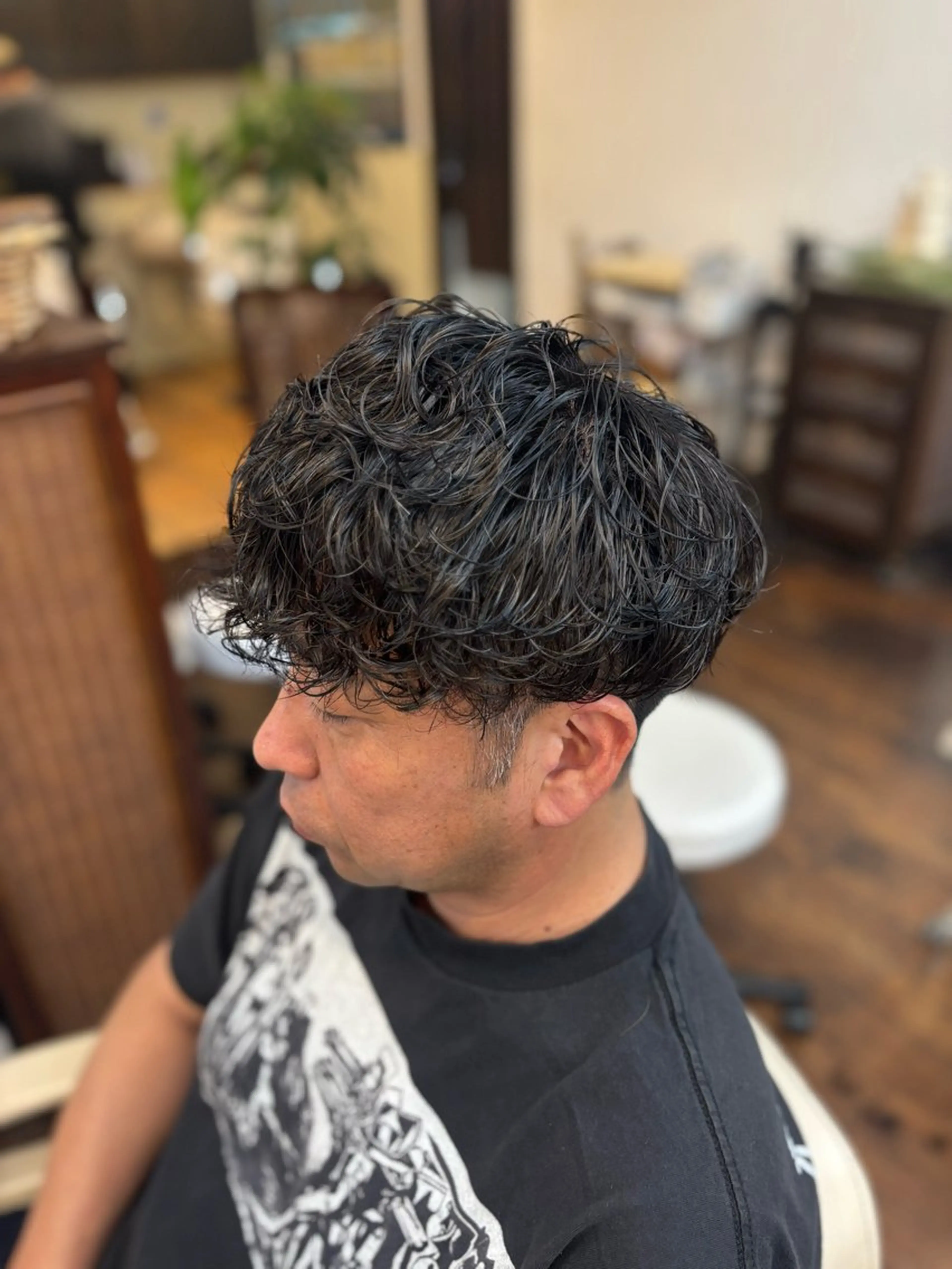 ショート パーマ メンズ パーマ 🌿吉池 朱莉🌿のヘアスタイル