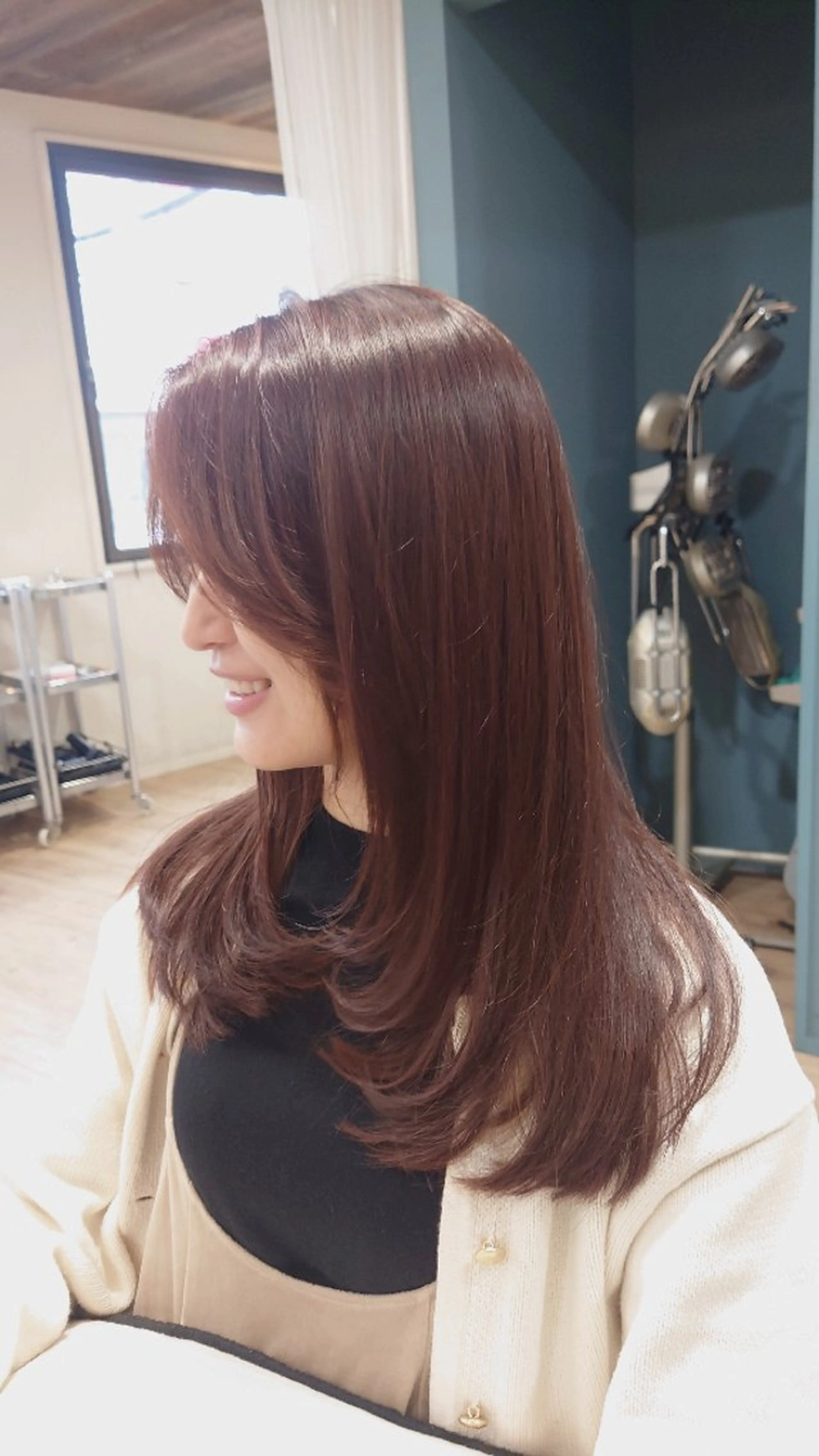 カラー ロング レイヤーカット 田中将平【 サロンマネージャー】のヘアスタイル