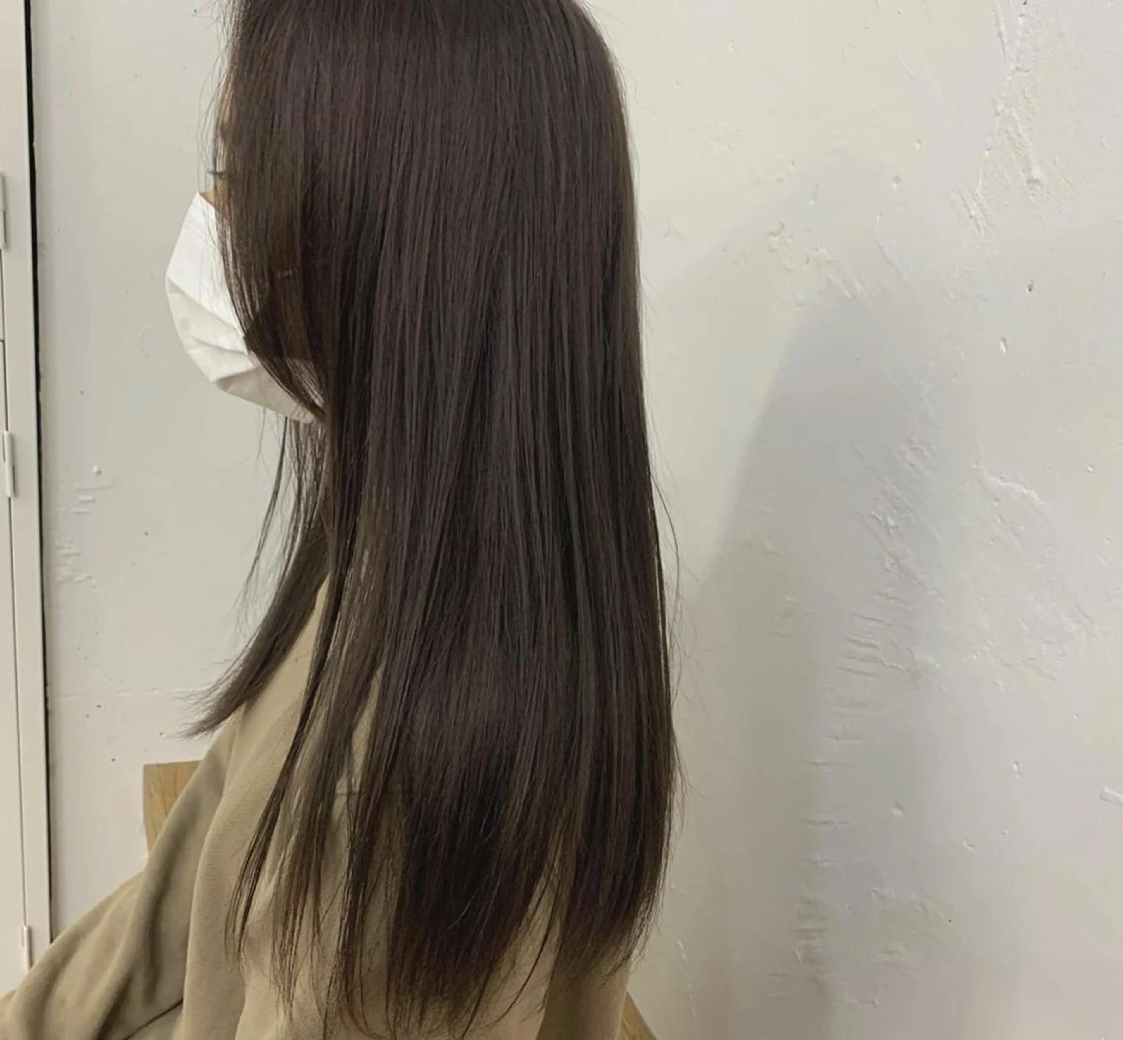 ミディアム カラー パーマ ミディアムパーマ ダブルカラー グラデーションカラー ハイライトカラー イルミナカラー CEINE PATHのヘアスタイル