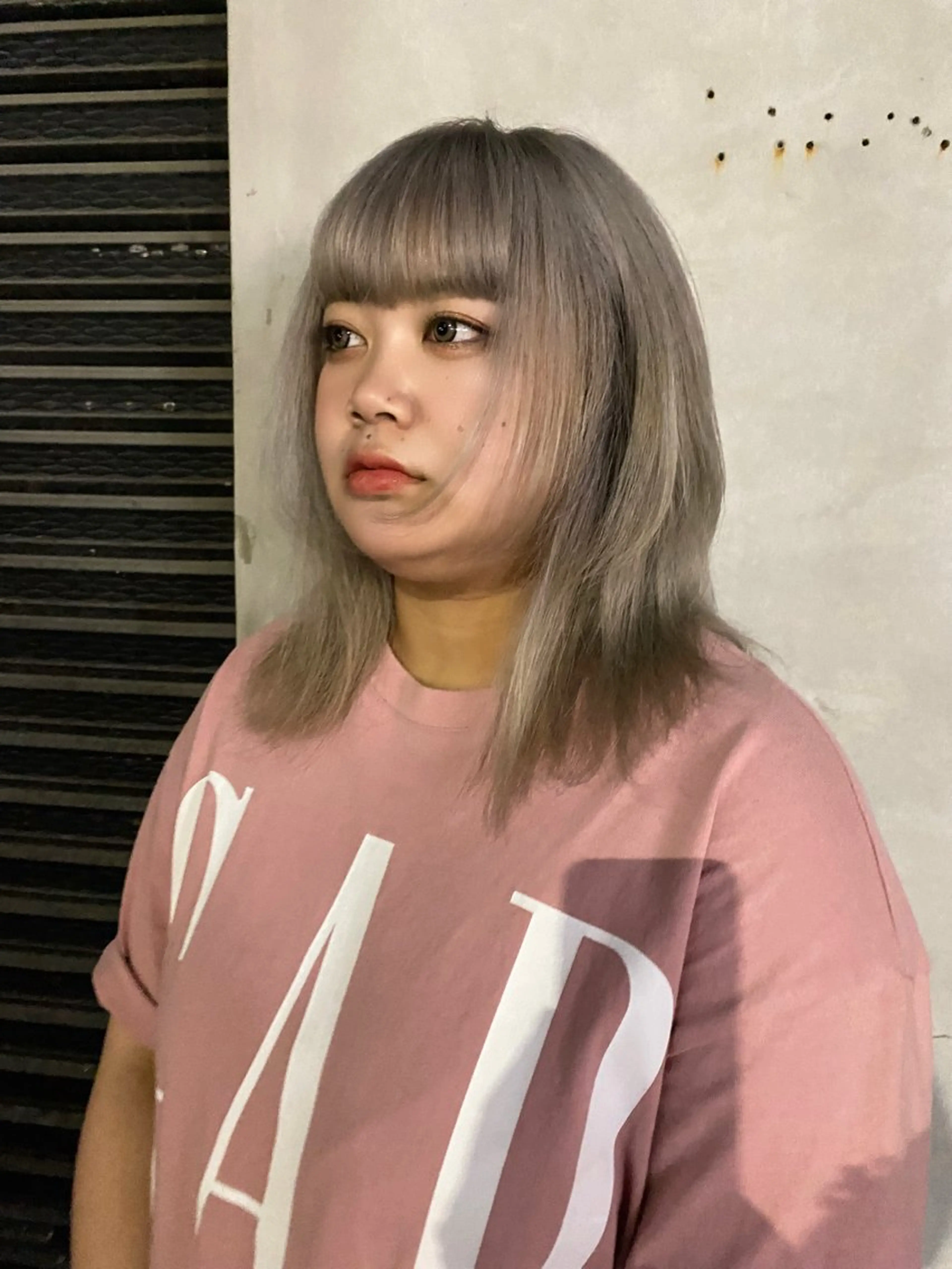 ミディアム ヘアカラー トリートメント ヒラカホ/ ブリーチ/似合わせのヘアスタイル