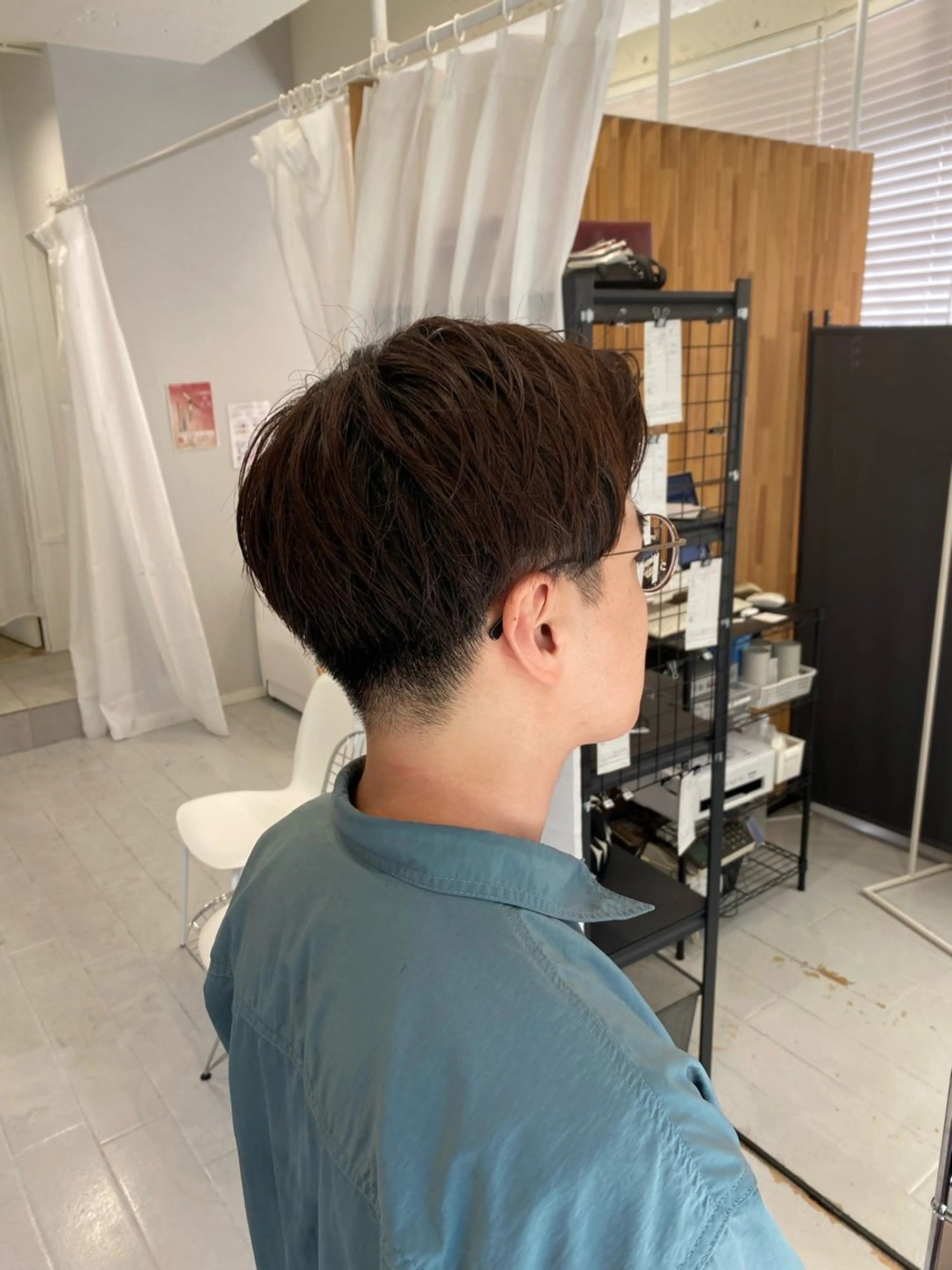 ショート メンズ メンズカット/ニュア ンスパーマkaitoのヘアスタイル