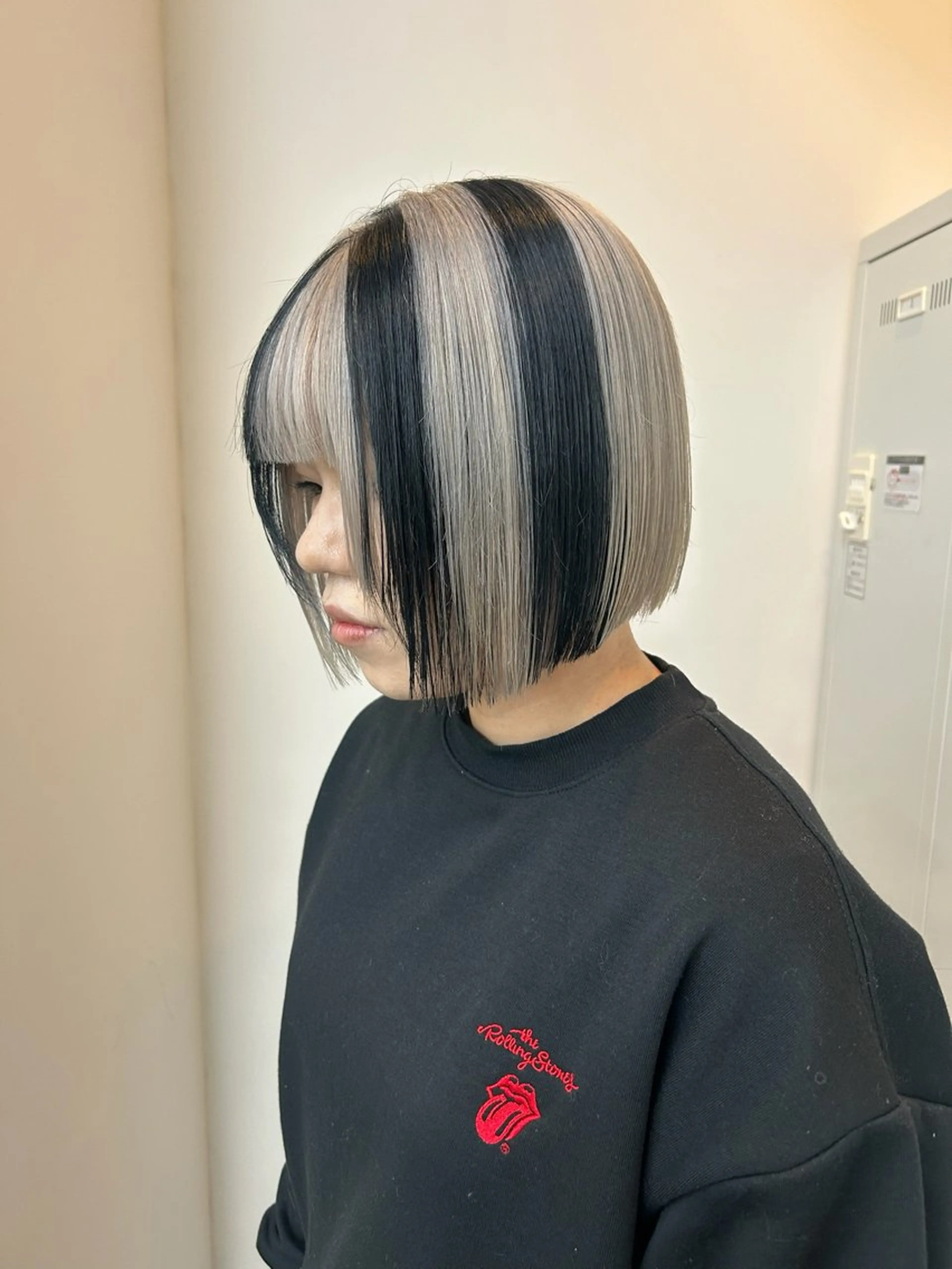 ミディアム カット ヘアカラー トリートメント ハイトーン/ブリーチ 🧁soraのヘアスタイル