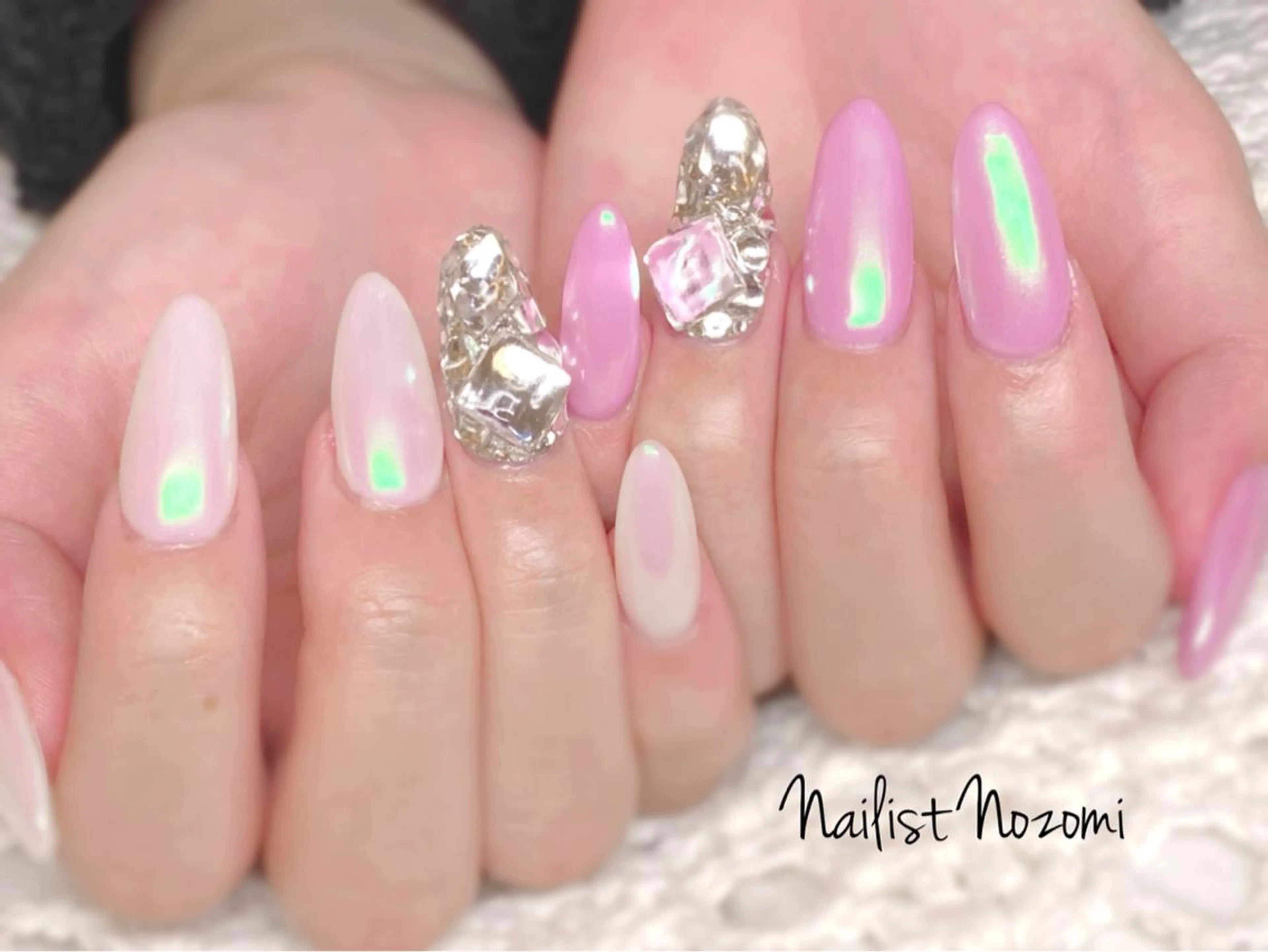 ネイル スカルプネイル ChezEspoir 佐藤のネイルデザイン