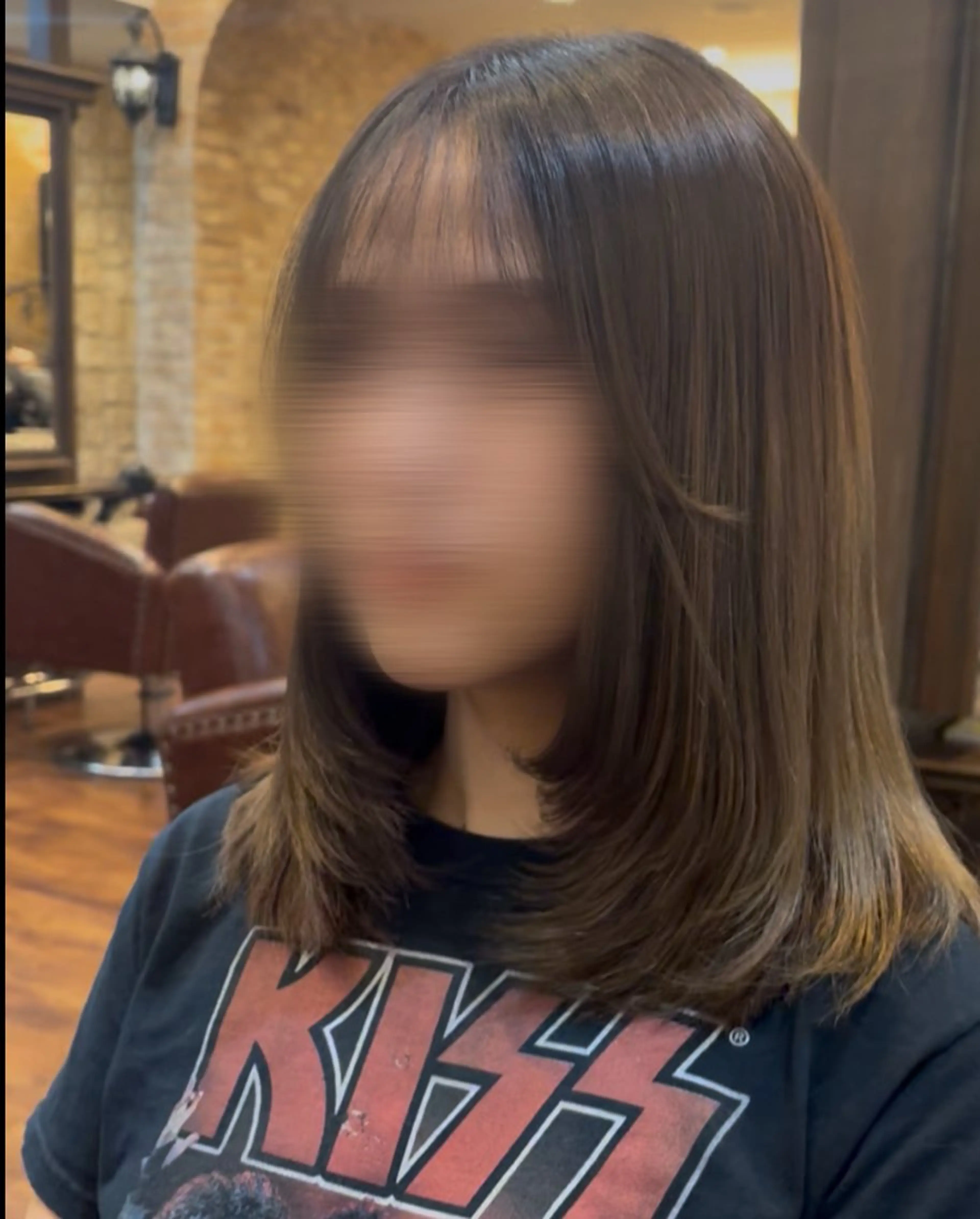 ミディアム ミディアムレイヤー レイヤーカット MIKU ♡彡のヘアスタイル