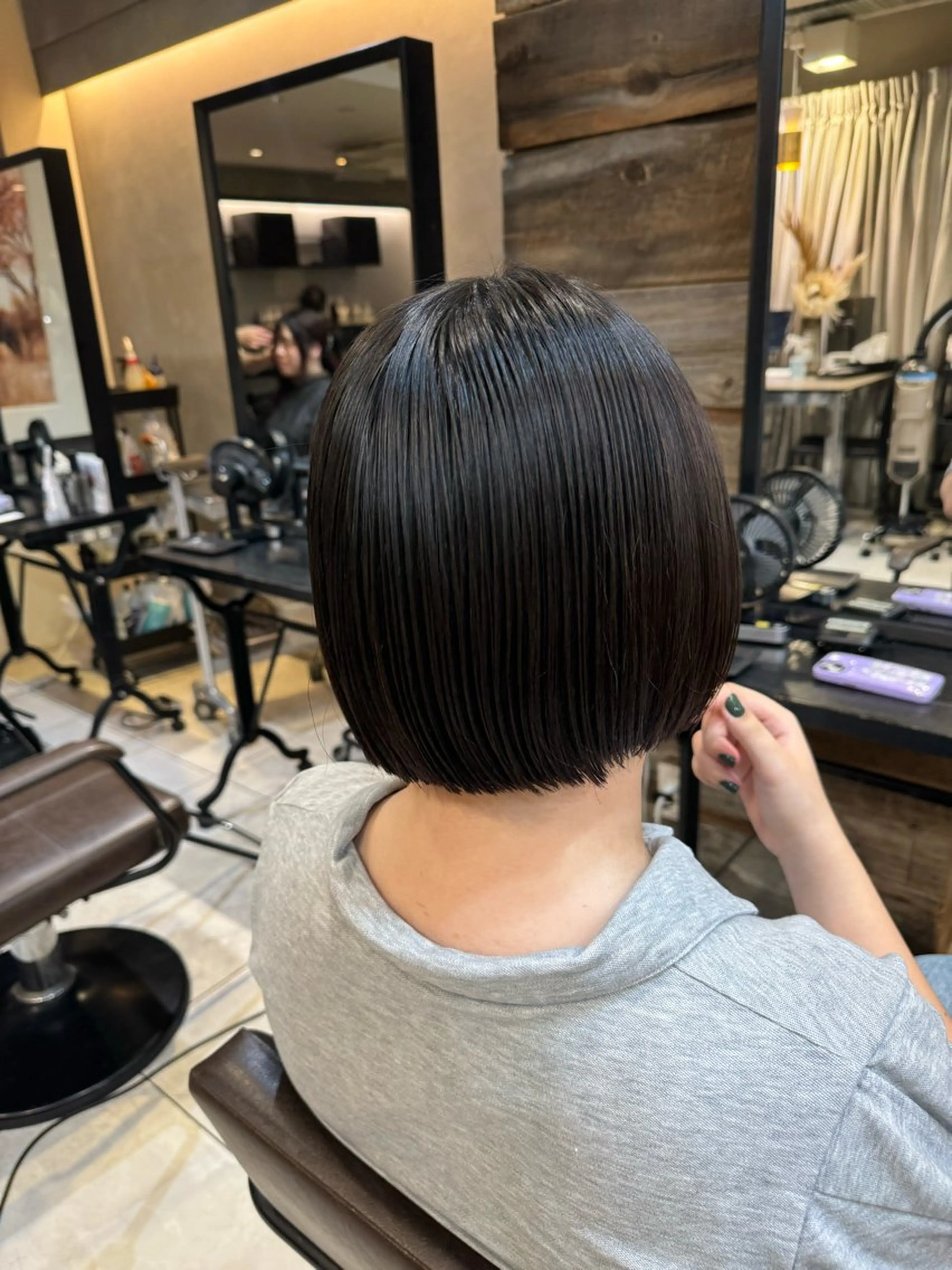 ショート rioカットカラー ♡韓国レイヤーのヘアスタイル