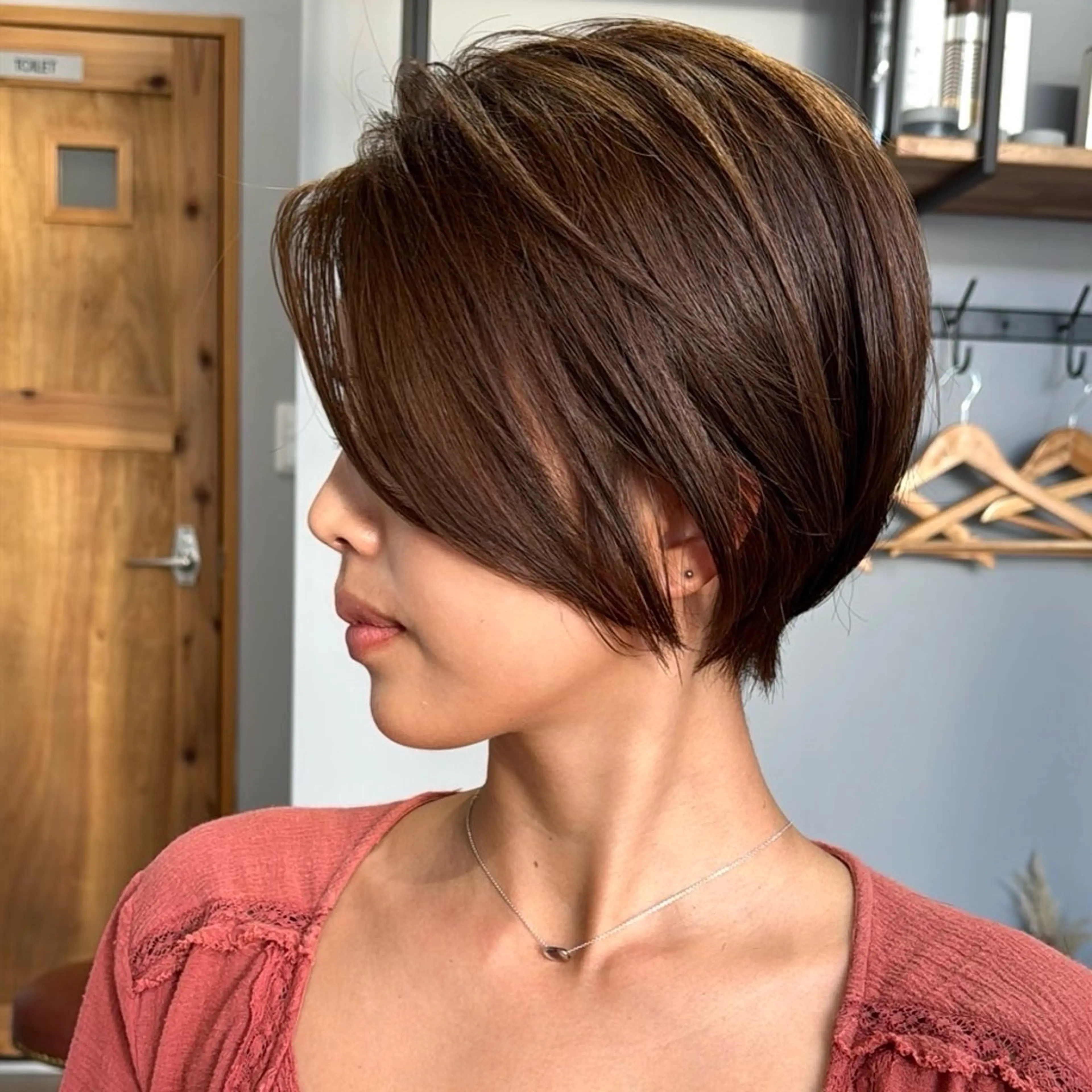 レディースショートの写真