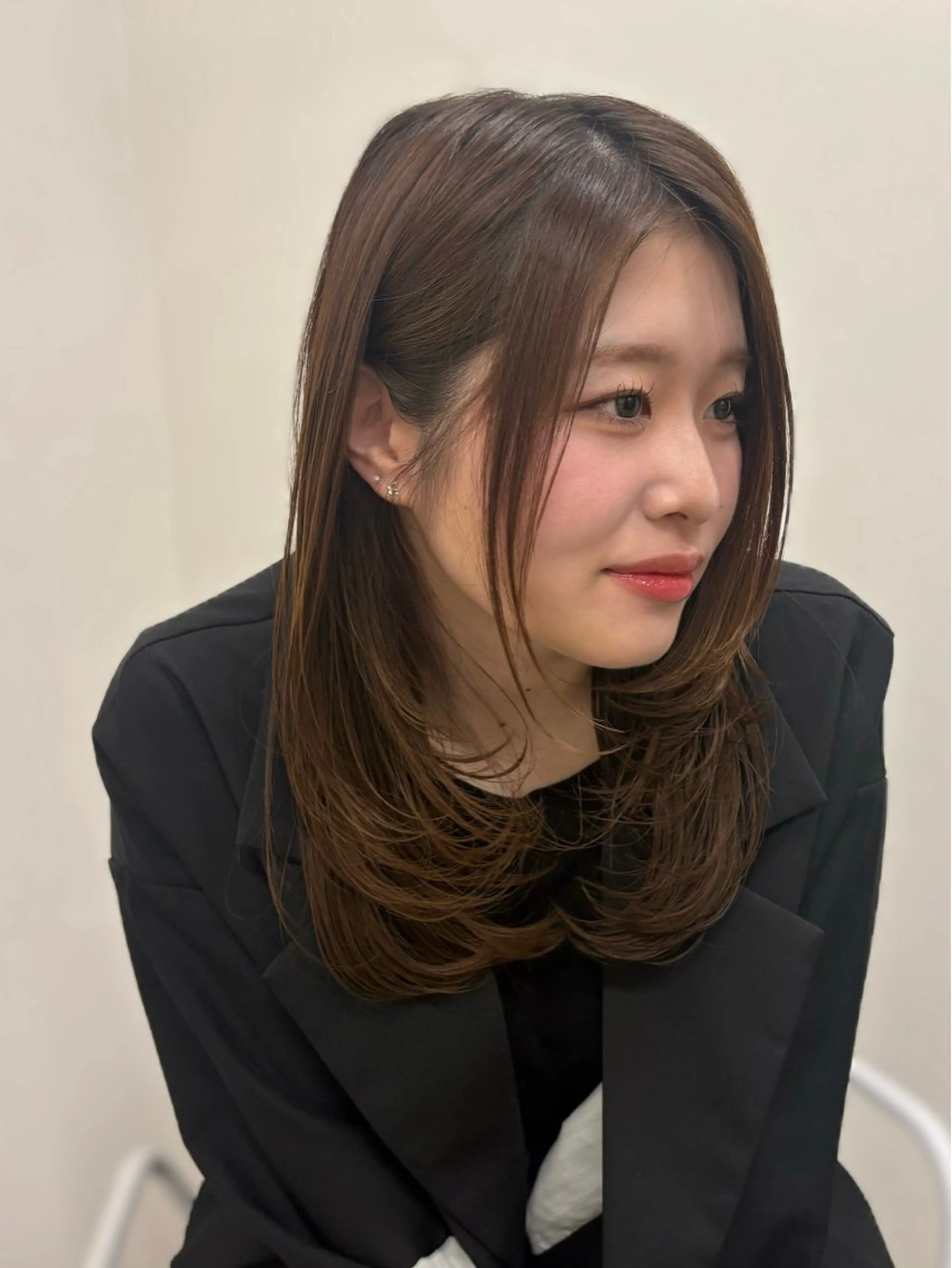 セミロング カット レイヤーカット/ ナカジのヘアスタイル