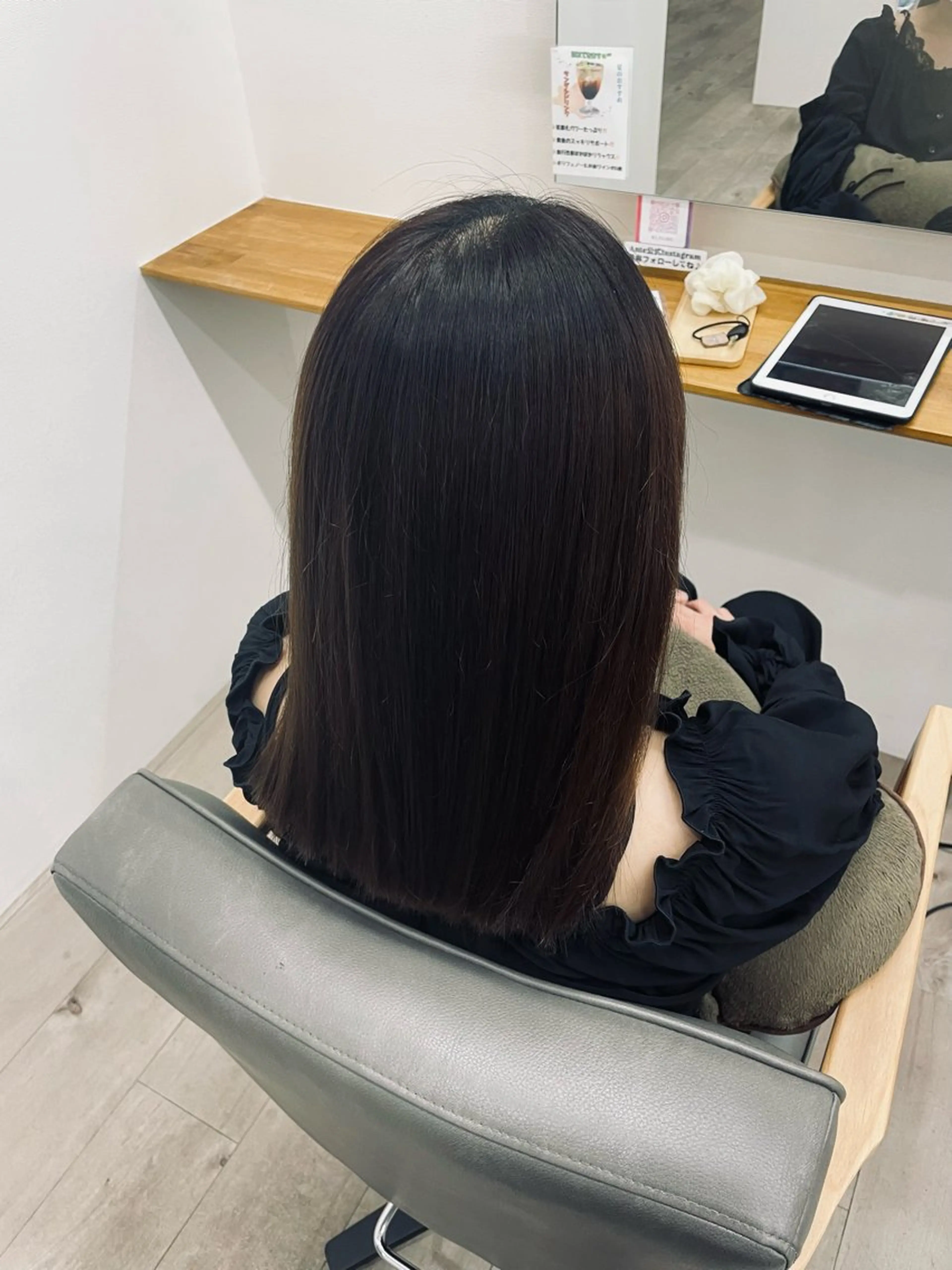 セミロング 酸性ストレート 縣空/LE-PLA BEAU Anteのヘアスタイル