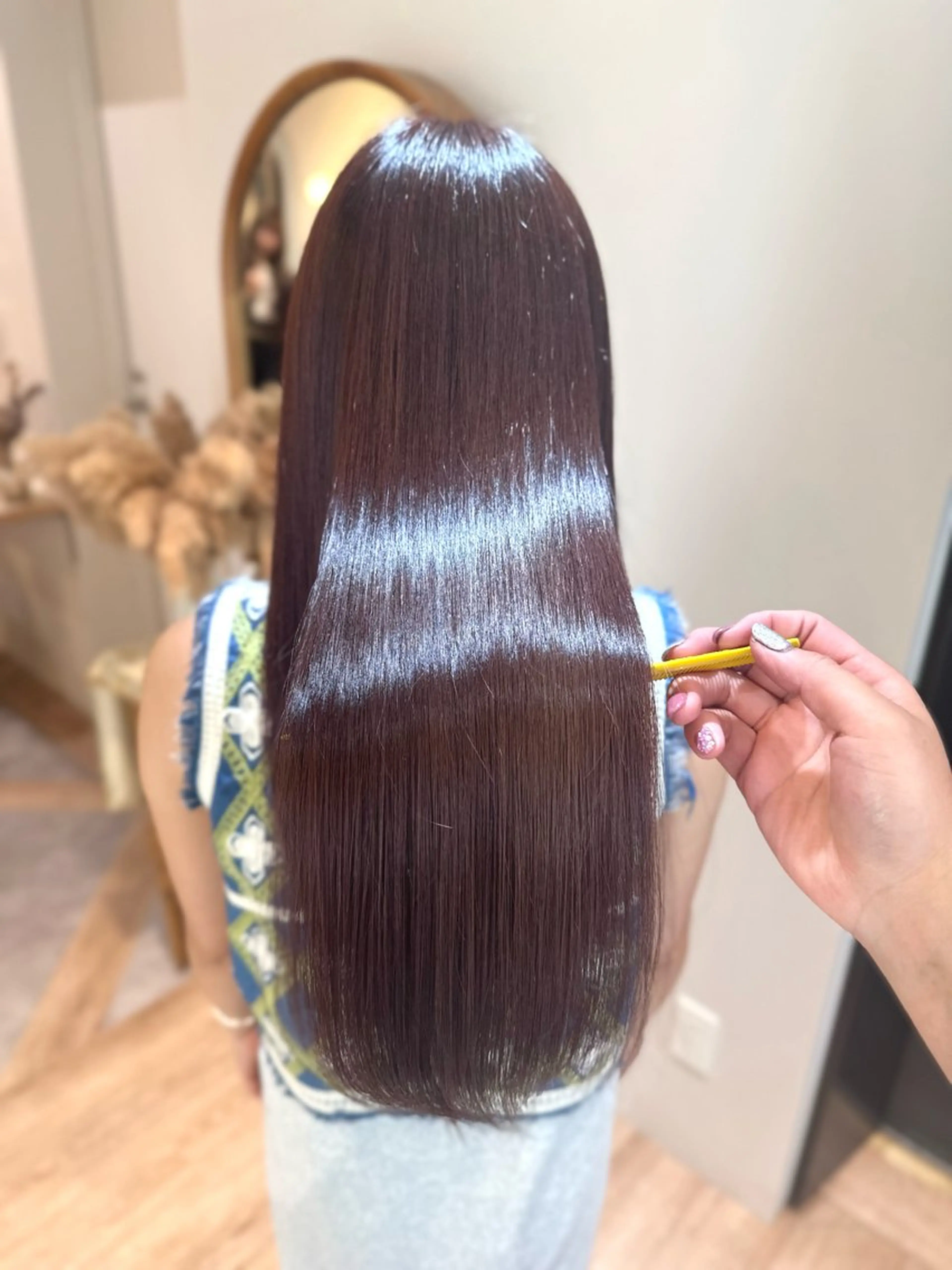 ロング 髪質改善/縮毛矯正 🌻momokaのヘアスタイル