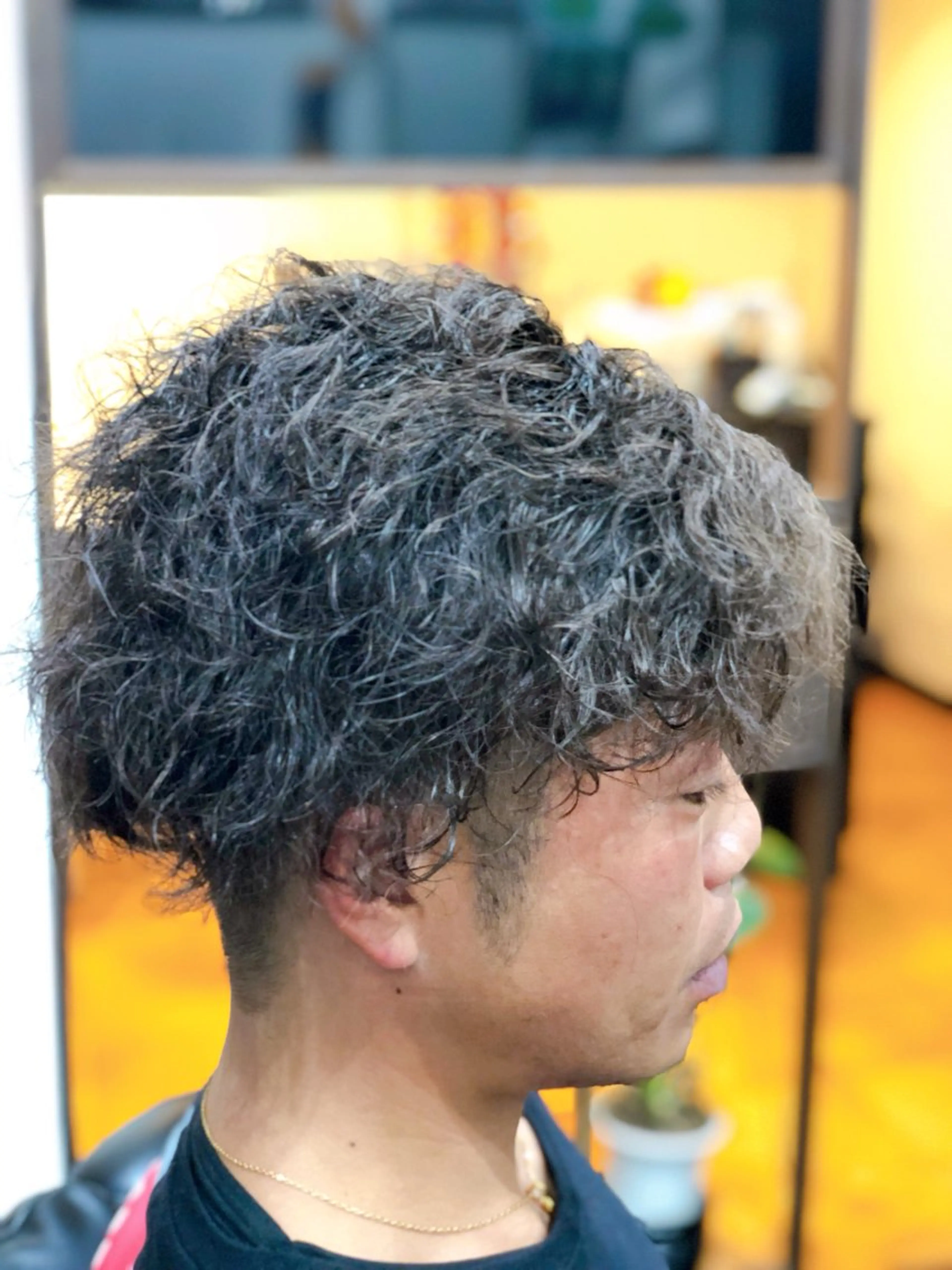 ショート パーマ メンズ メンズパーマ 早川 太貴のヘアスタイル