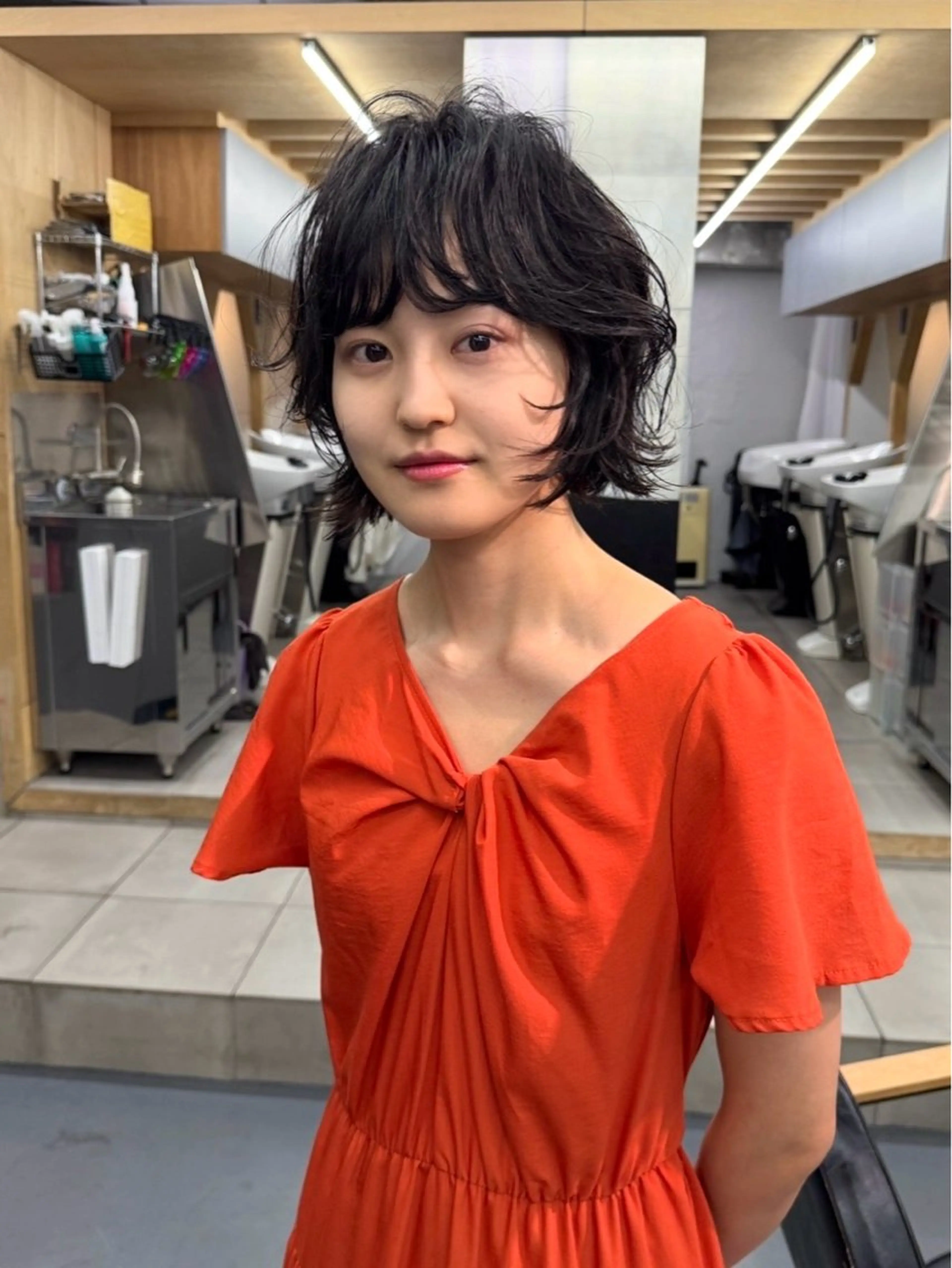 ミディアム パーマ ミディアムパーマ ボブ code+lim所属・平沼 祐哉/パーマのヘアスタイル