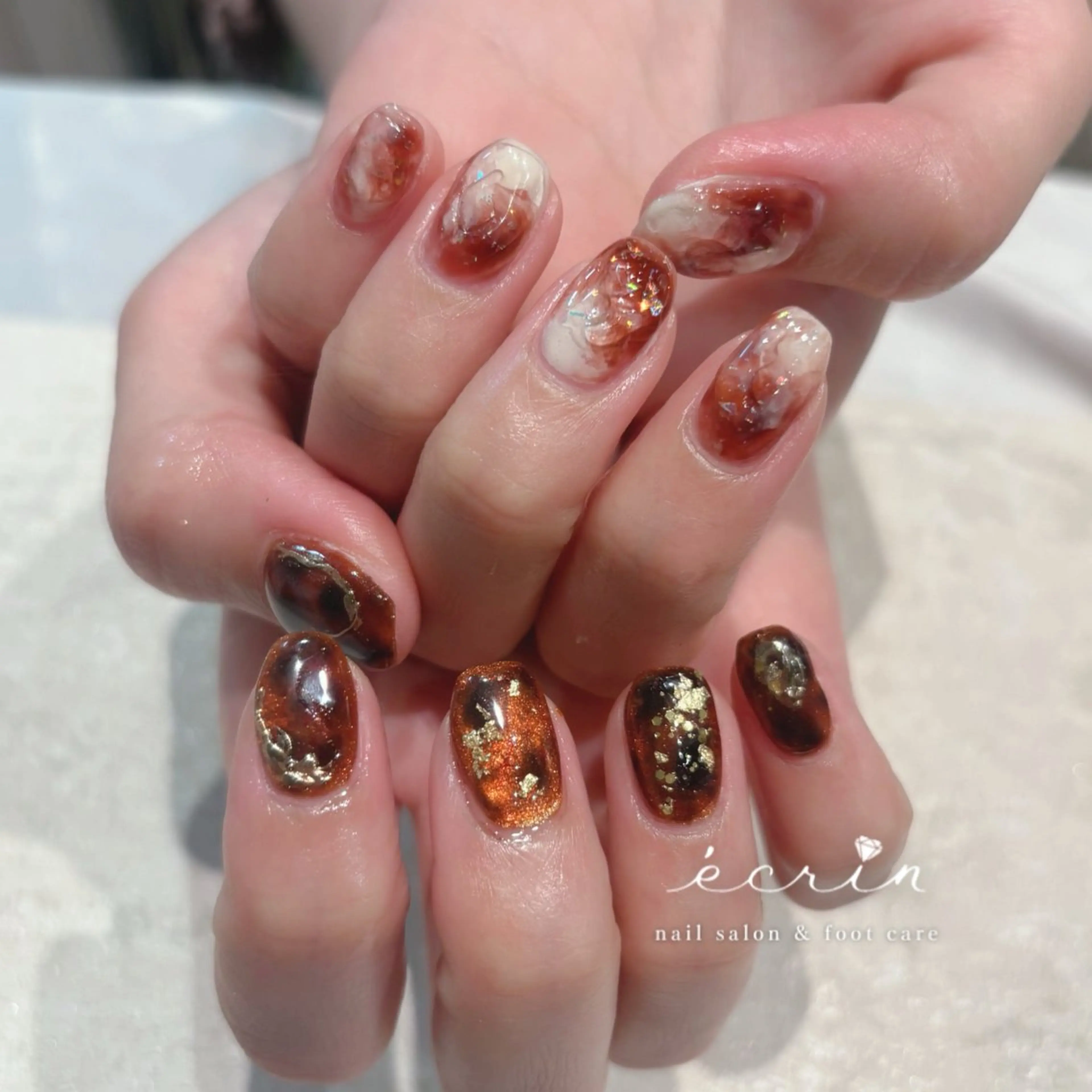 ネイル ecrin エクラン Haruka🌼のネイルデザイン