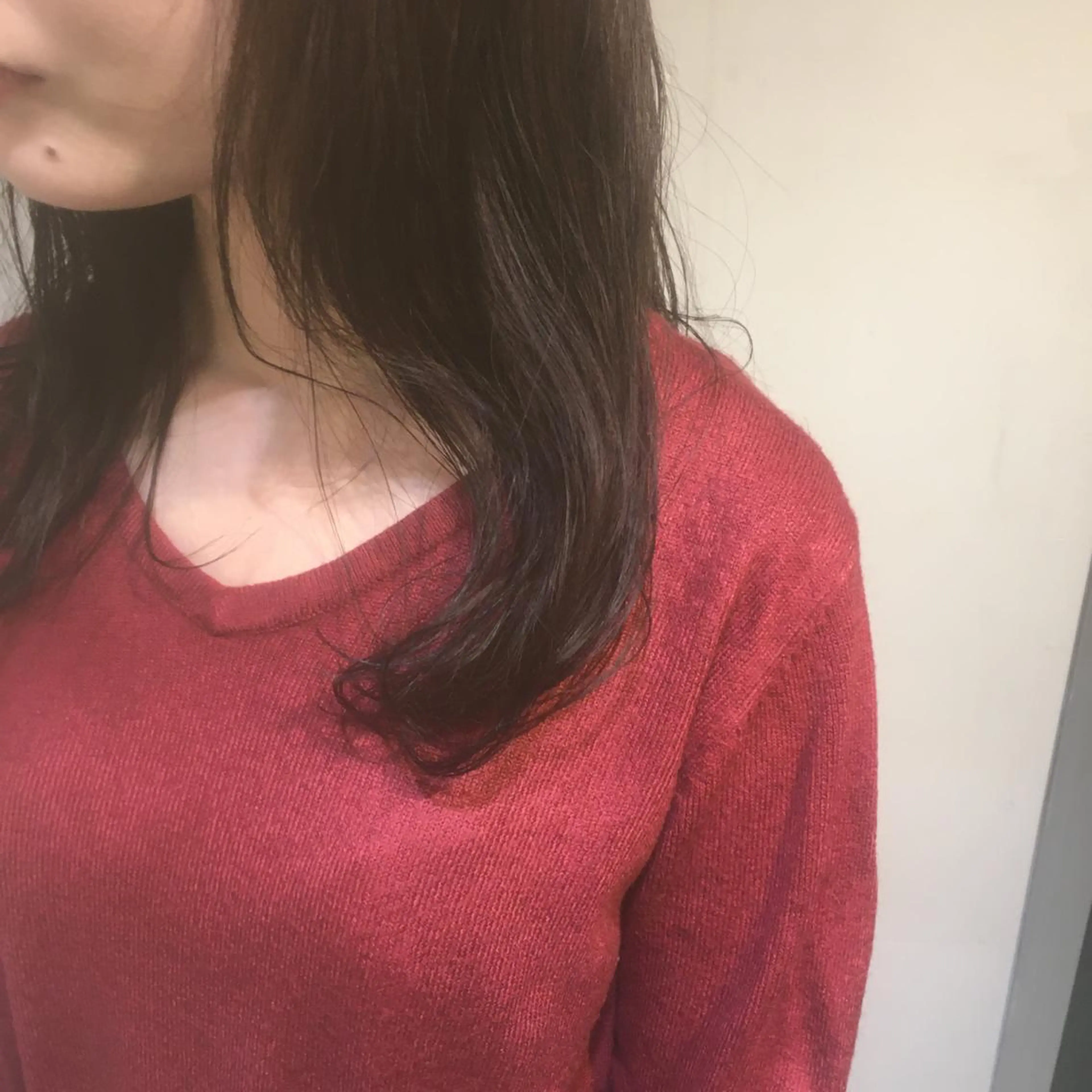 ロング カラー カット ヘアカラー トリートメント しのはら まどかのヘアスタイル