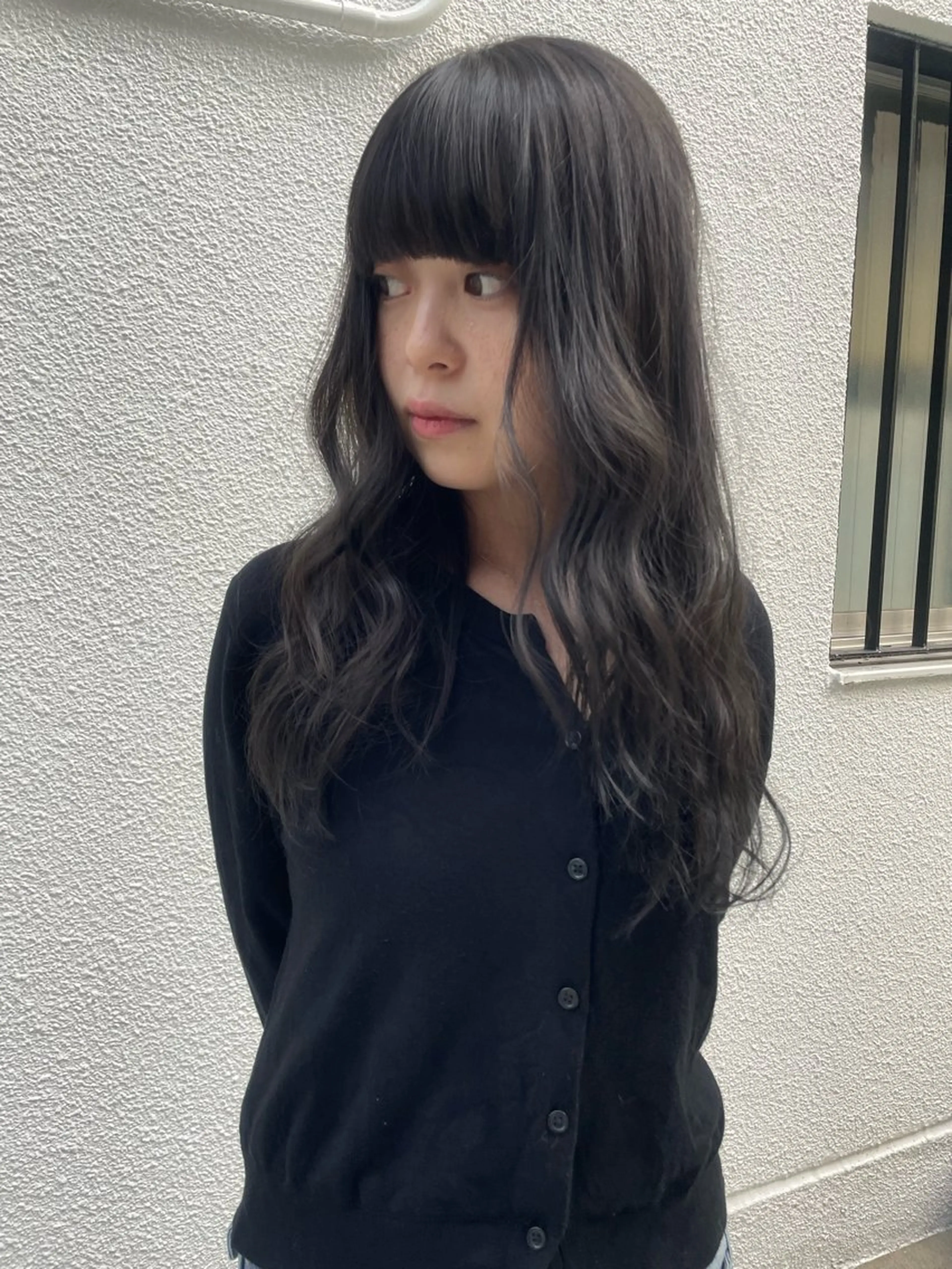 ロング カラー ベージュカラー ブリーチ グレージュ 🪐ナチュラルモード ヘア🪐honokaのヘアスタイル