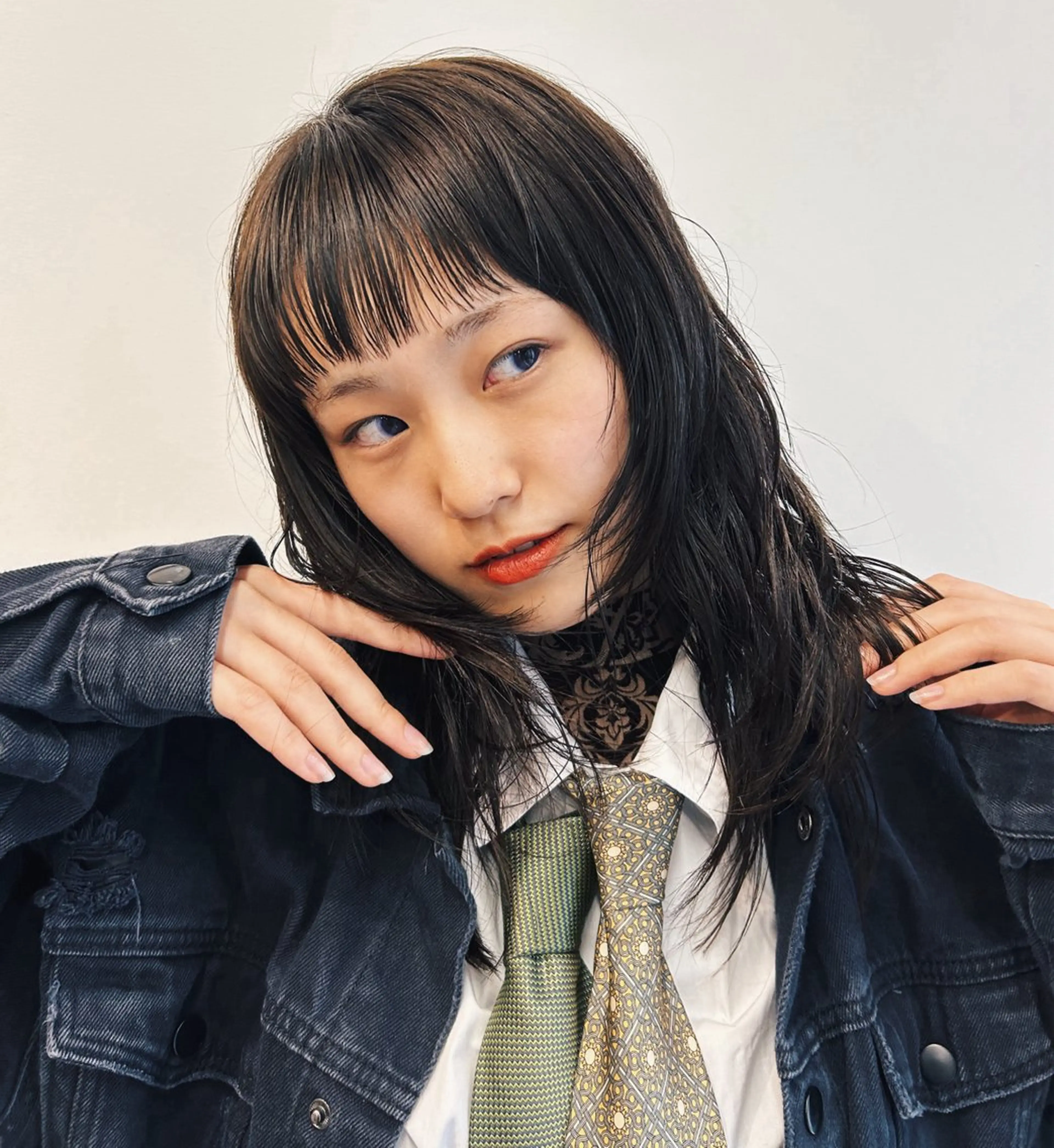 ミディアム カラー 髪質改善/縮毛矯正/ 透明感カラーYUMAのヘアスタイル