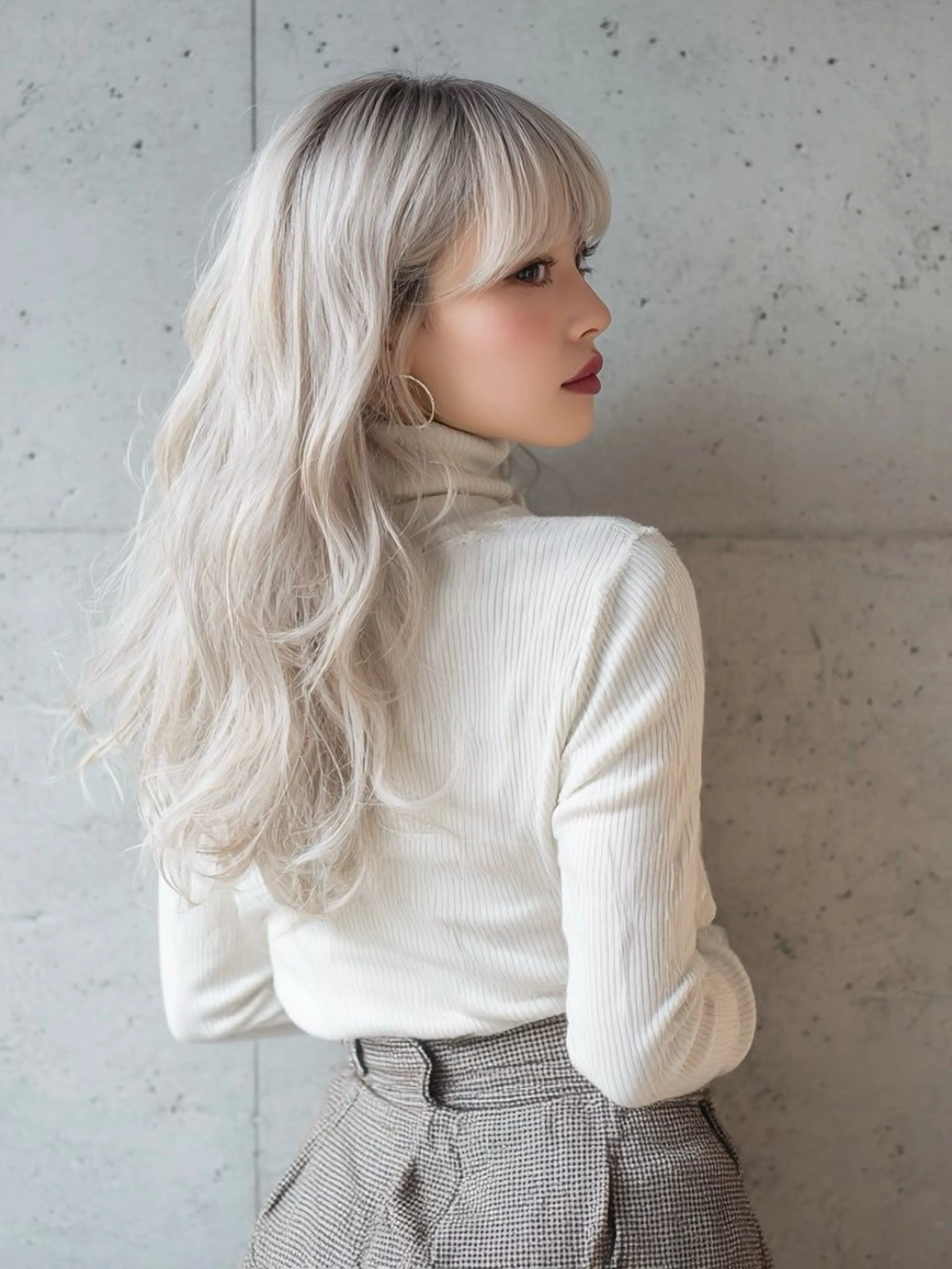 セミロング カラー ヘアカラー トリートメント 池袋/カラー特化🎨 ロング料金なし🩵のヘアスタイル