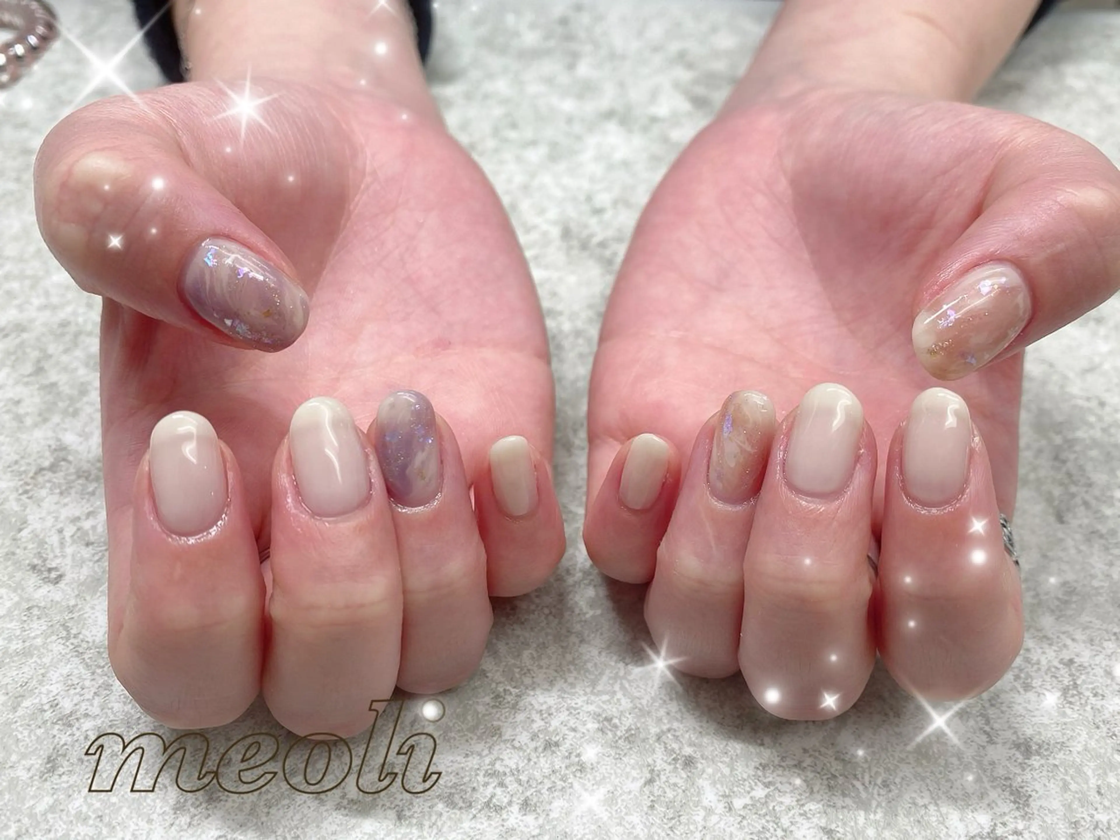 ネイル ハンドネイル nail salon meoli メグのネイルデザイン