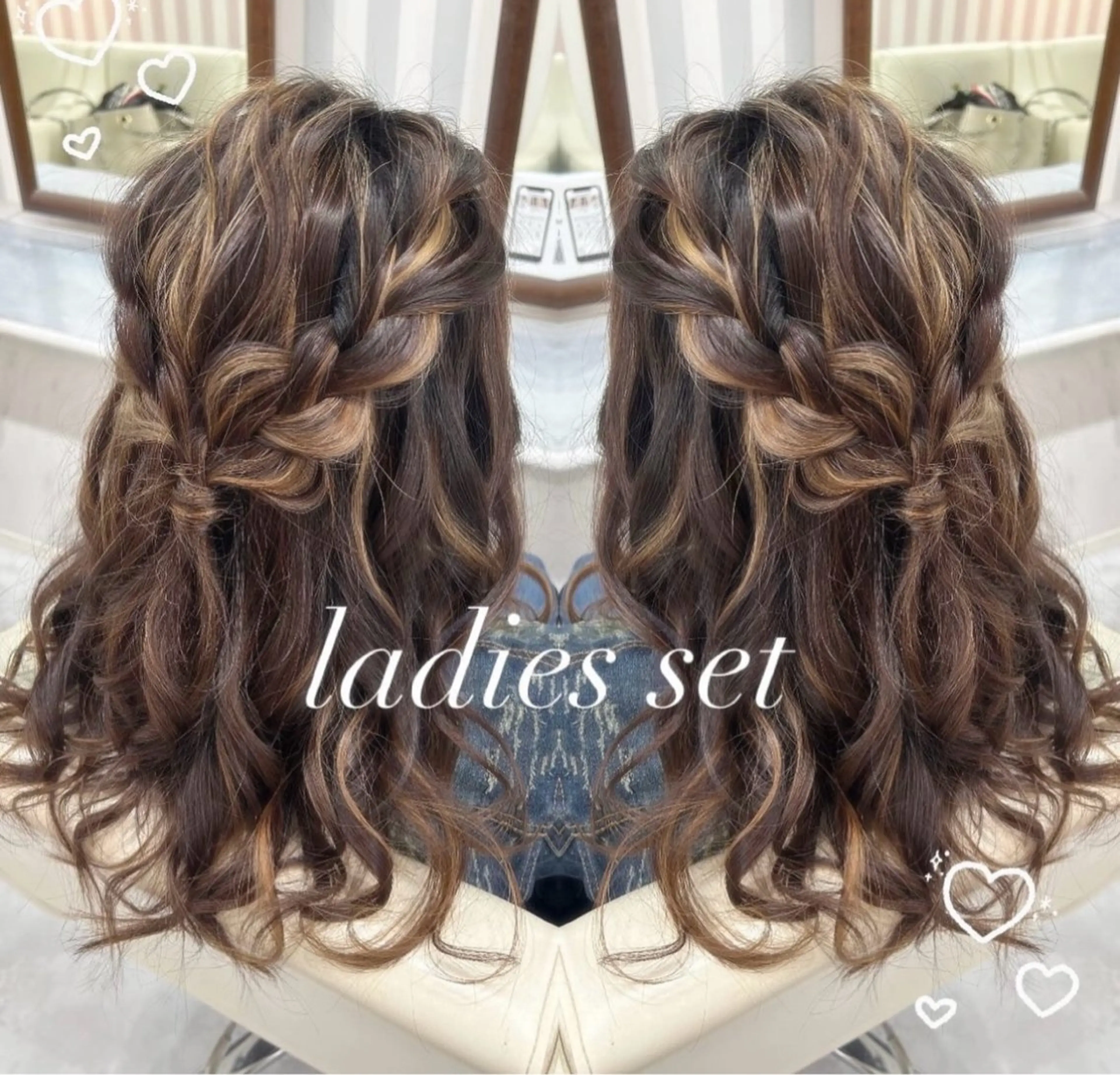 ヘアアレンジ G.O.A.T ひまりのヘアスタイル