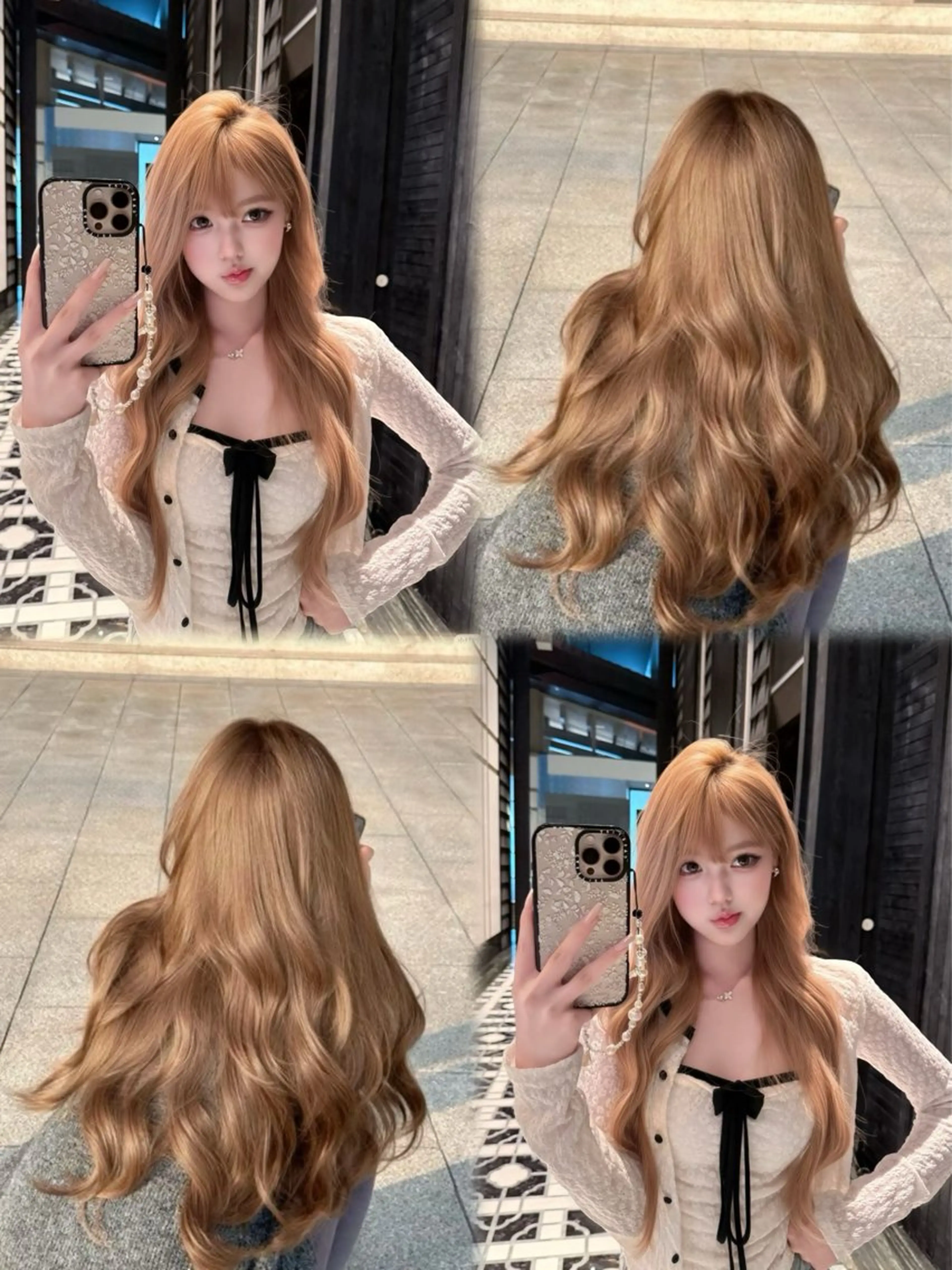 🤍🪽Angel🪽🤍渋谷で1番安いエクステ✨へそ下ロング70枚の写真